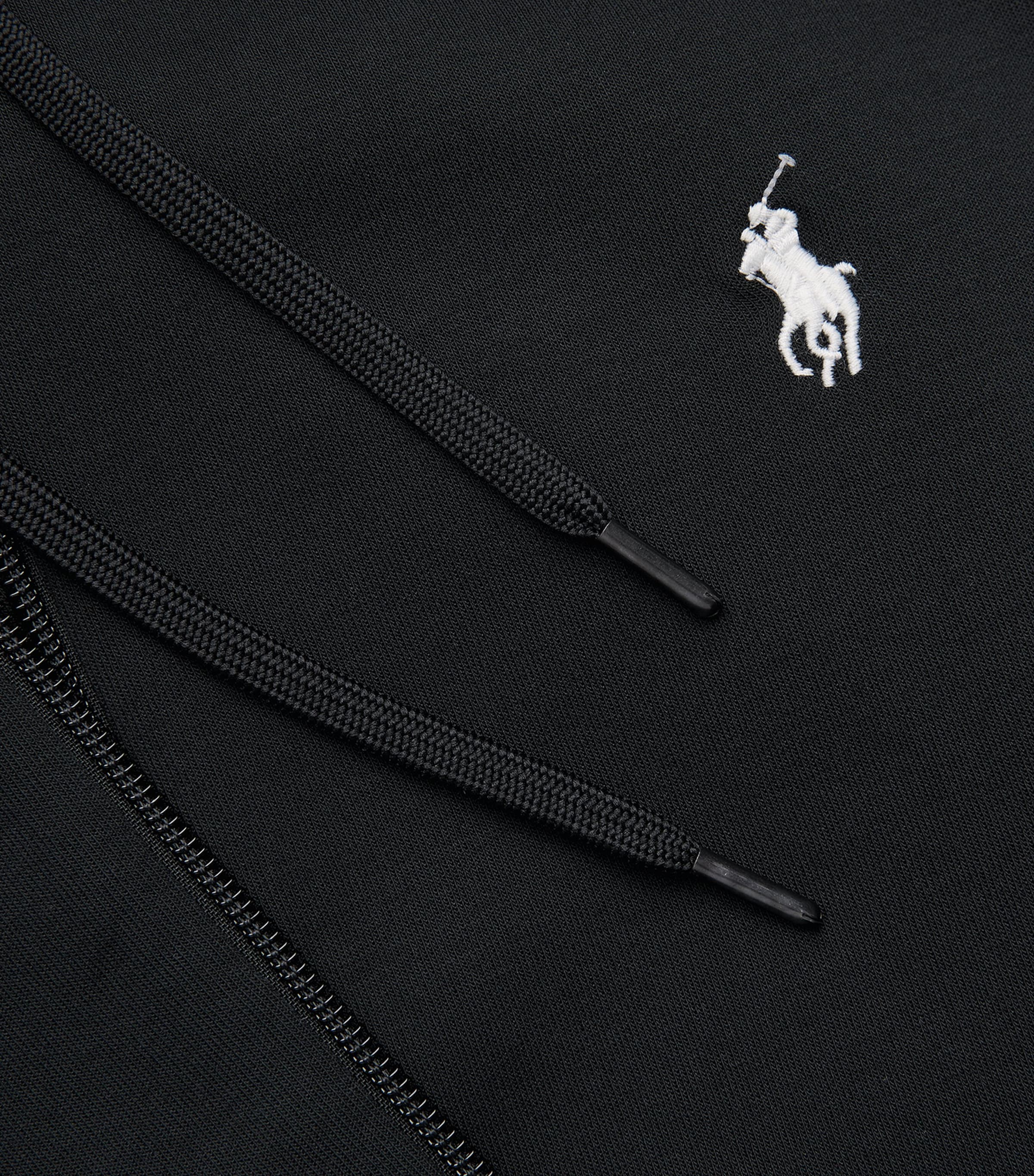 Polo Pony Zip-Up Hoodie POLO BLACK Image 5