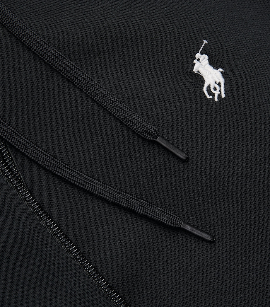 Polo Pony Zip-Up Hoodie POLO BLACK Image 5