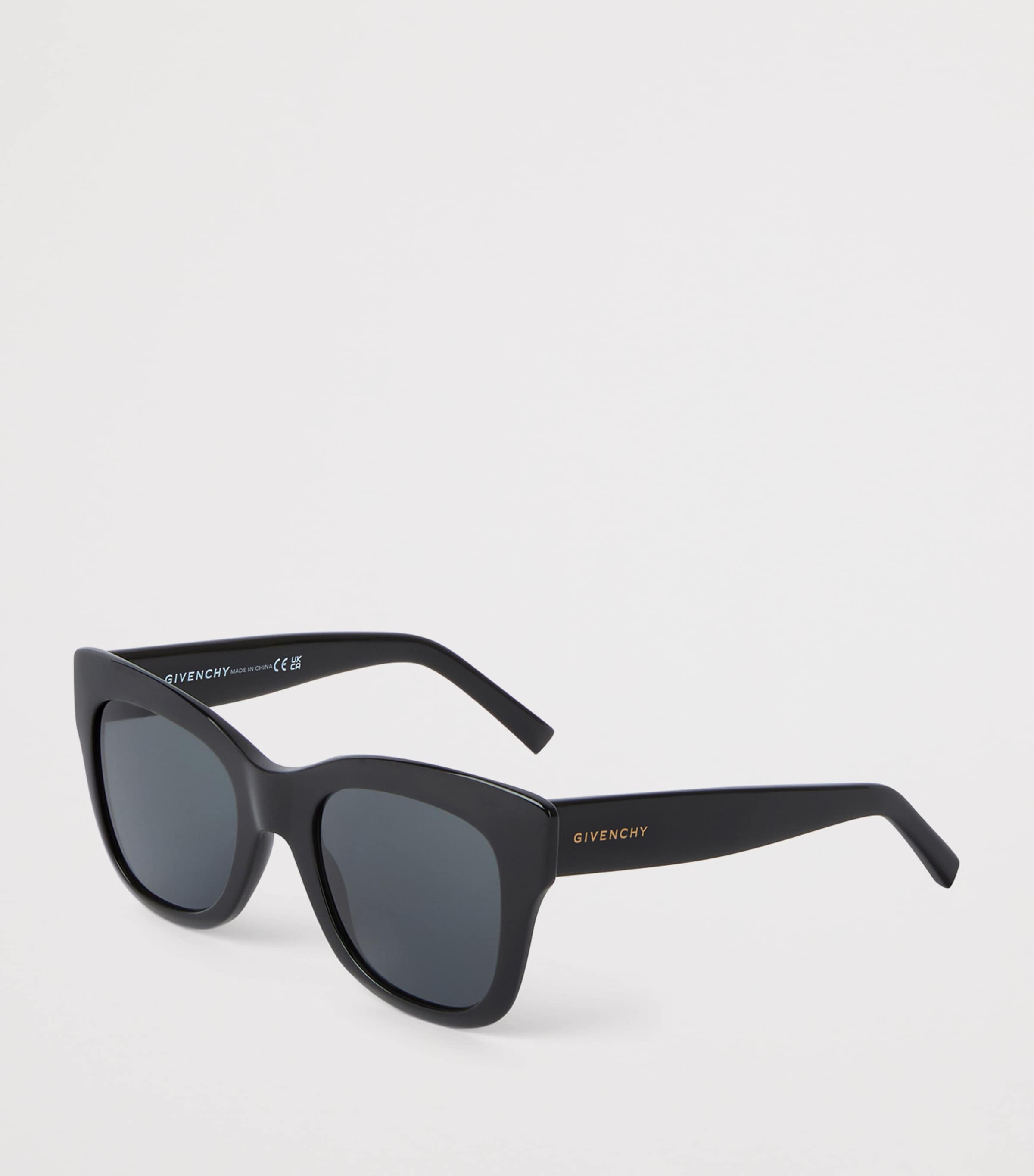 Acetate City Sunglasses BLACK Image 2