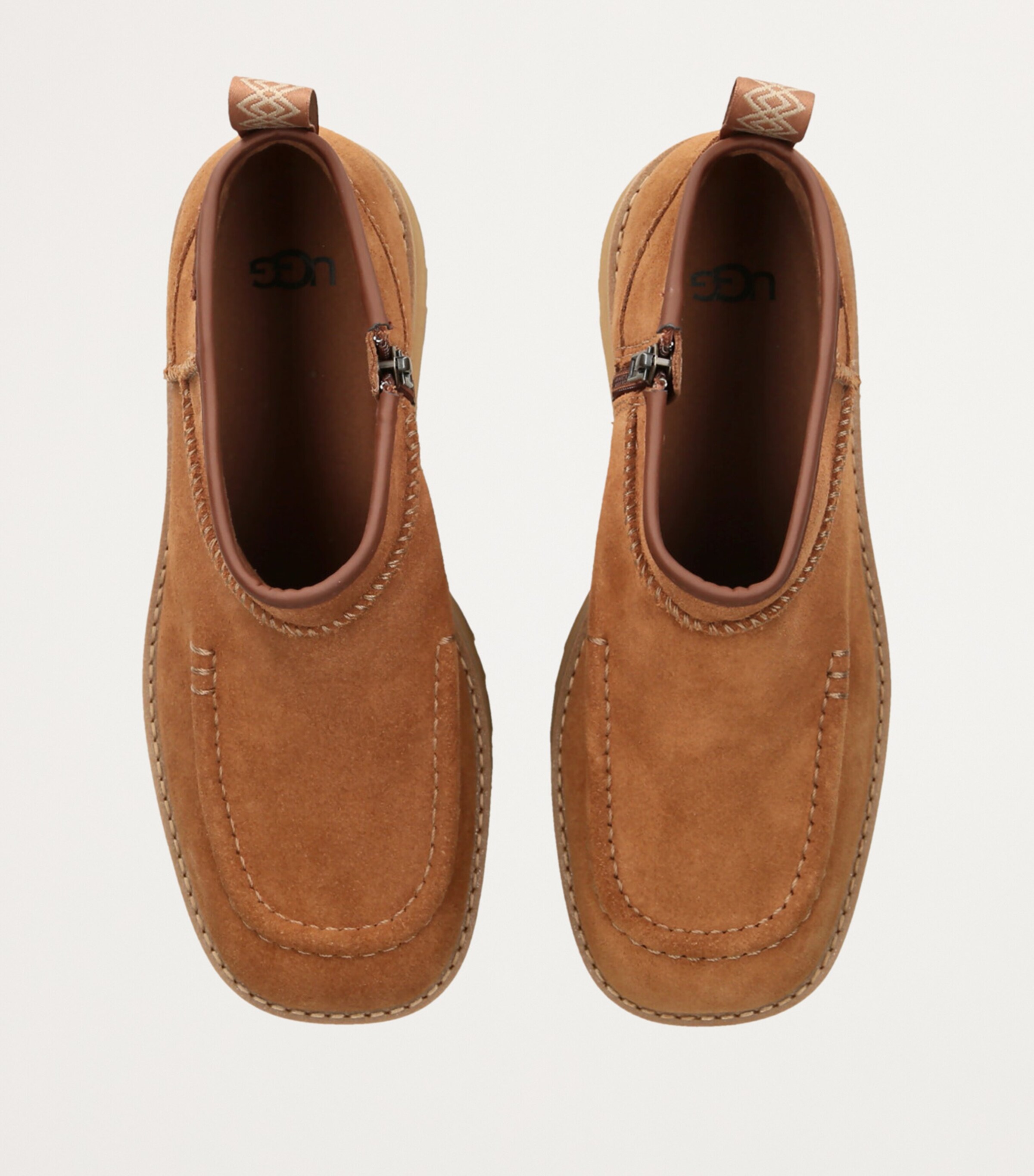 UGG Womens Suede Cityfunc Ultra Mini Boots 60 Tan Image 4