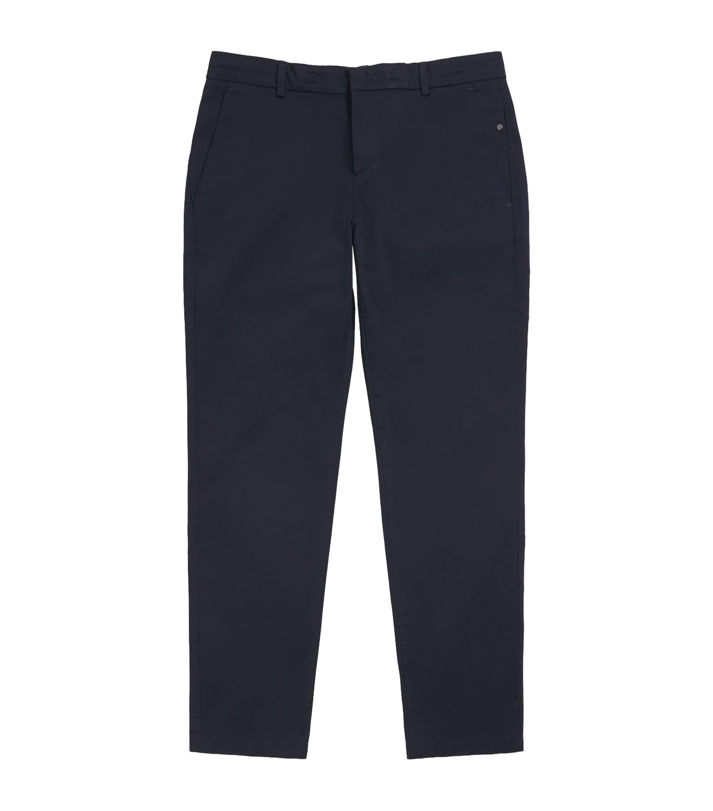 Bogner Mens Stretch-Cotton Riley Chinos Navy Image 1