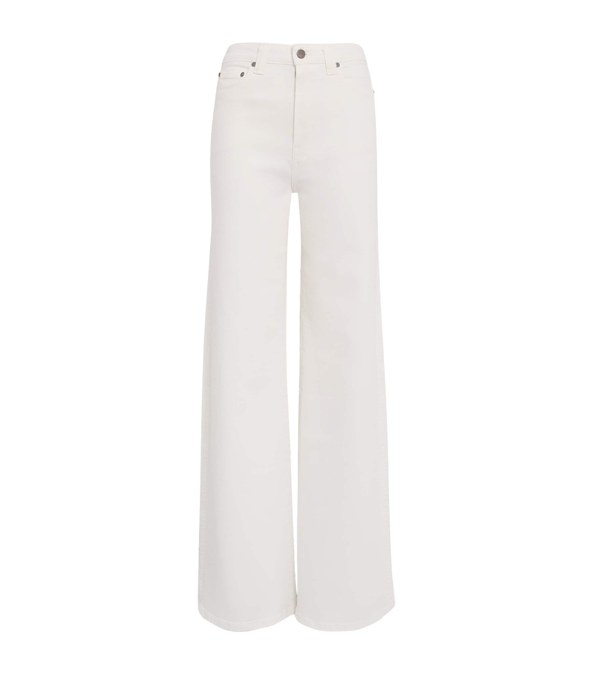 Khaite Bonnie Jeans In White