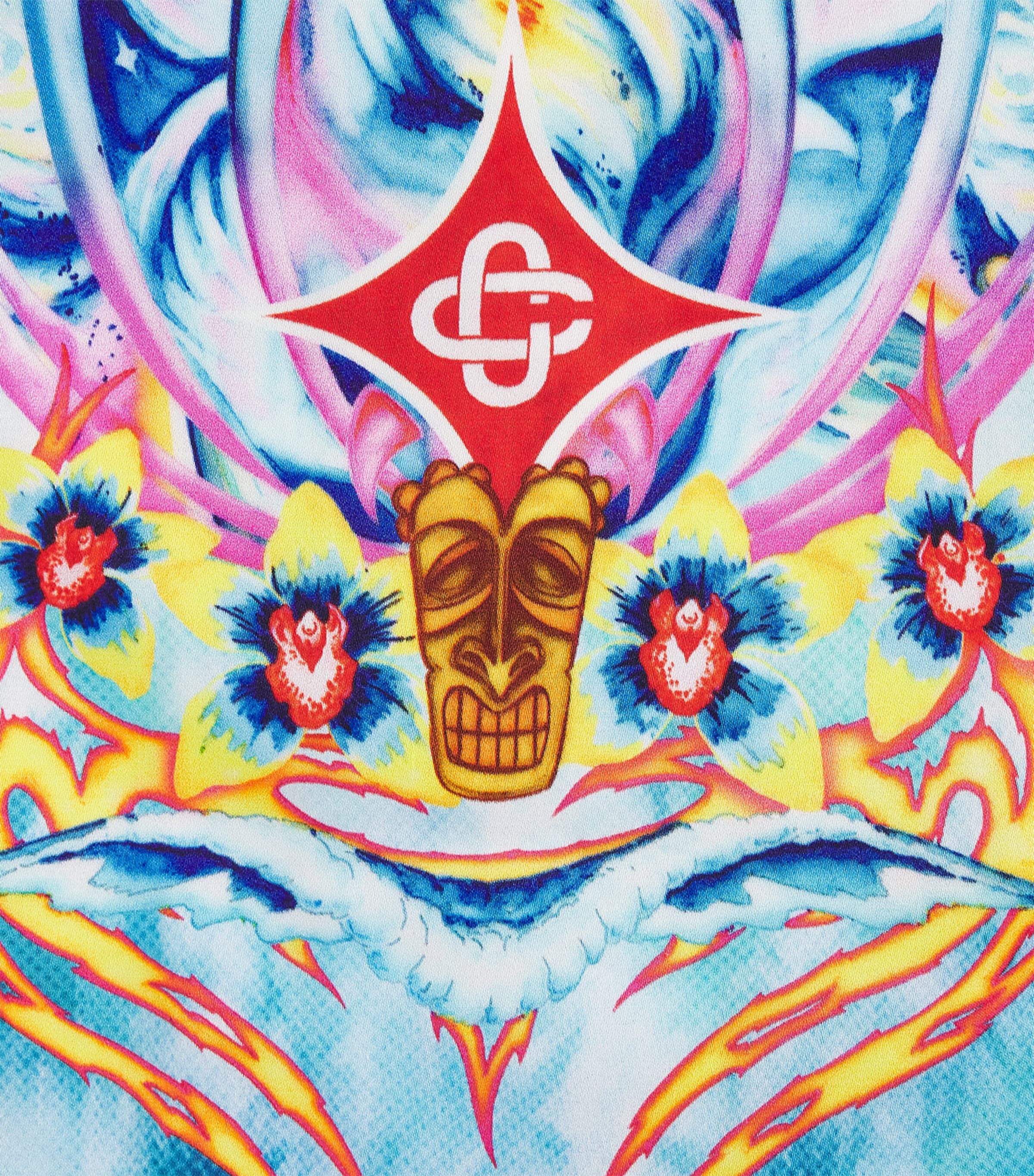 Cotton Surf Lotus Shirt (3-14 Years) SURF LOTUS Image 4