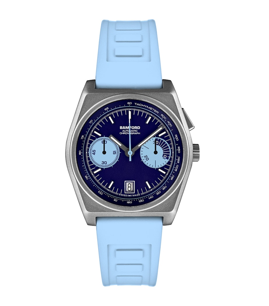 Titanium B347 Watch 41.5mm BLUE Image 1