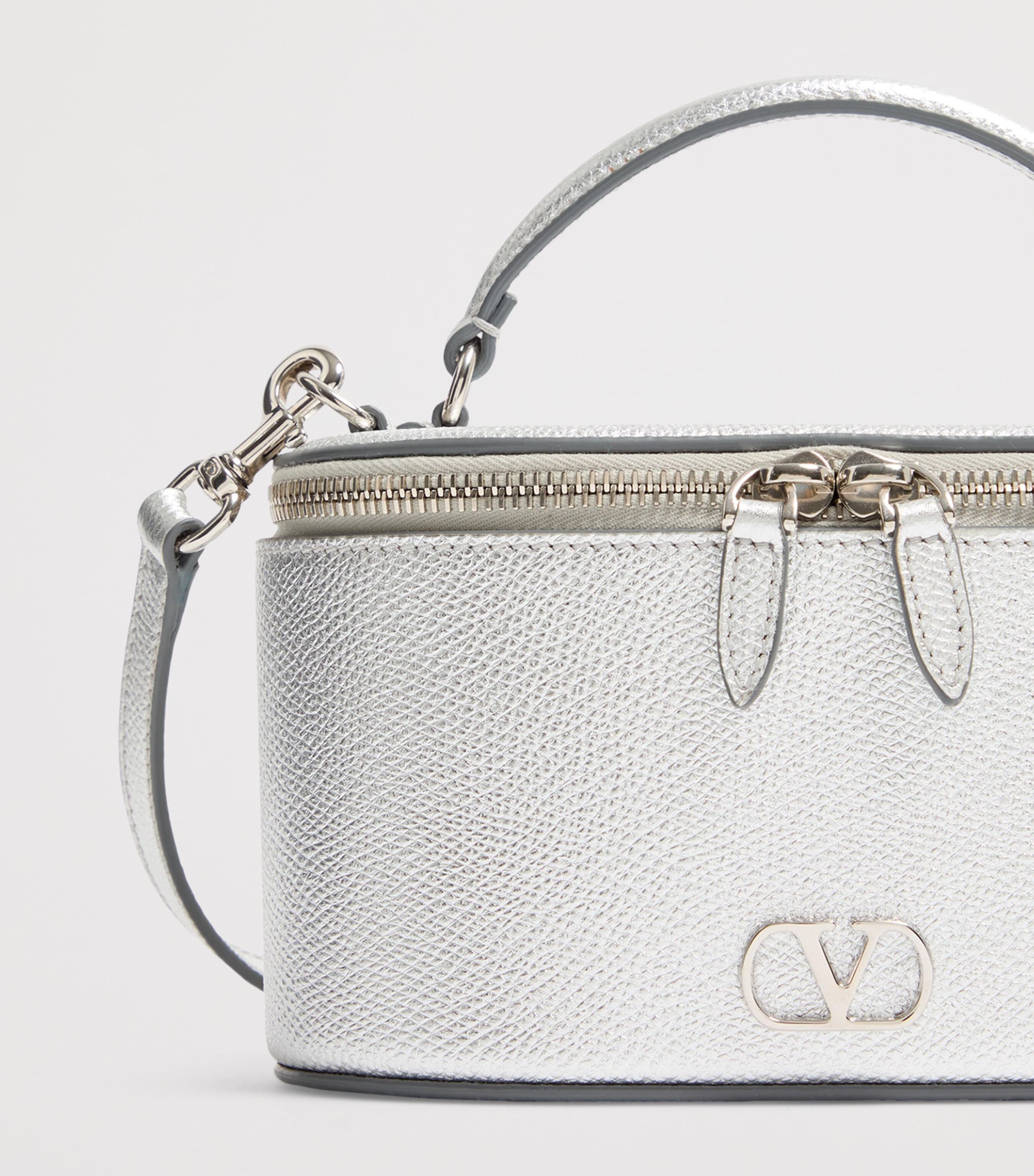 Mini Leather Vanity Case Top-Handle Bag S13 Image 6