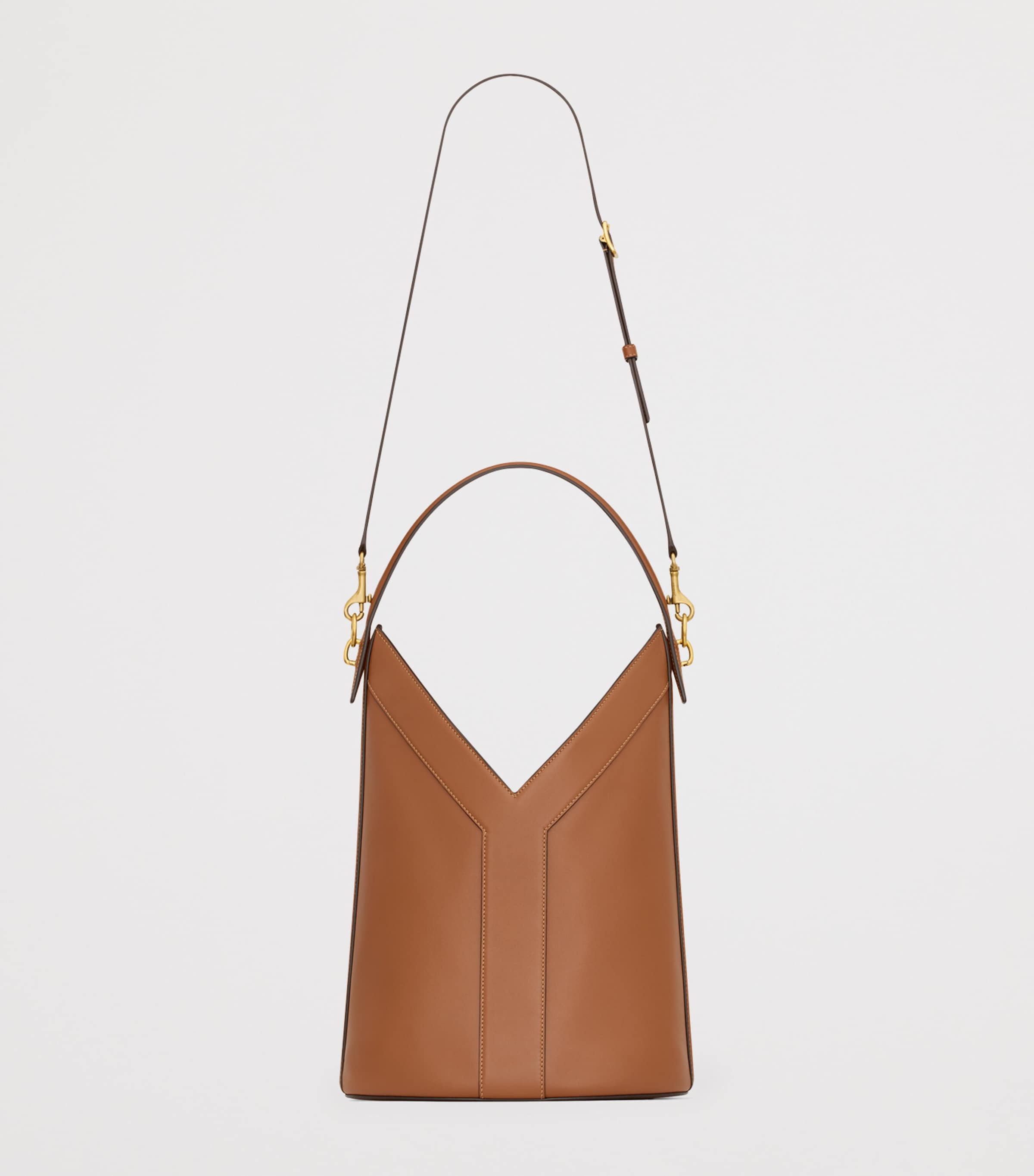 ショルダーバッグ・ポシェット Saint Laurent Leather bucket bag SAINT LAURENT - Leather bucket bag | Leam Roma - Luxury