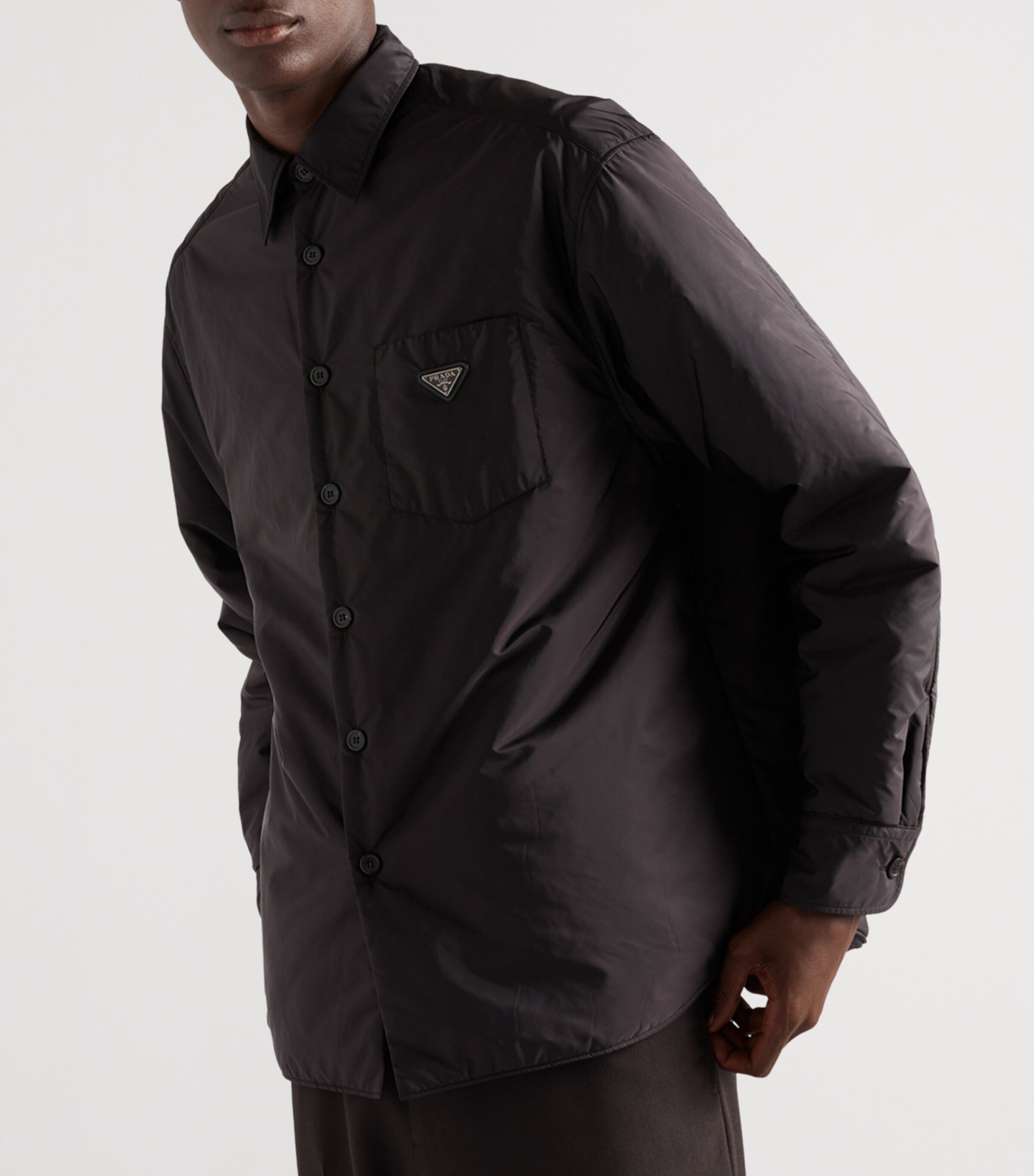 Prada Mens Re-Nylon Shirt Image 6