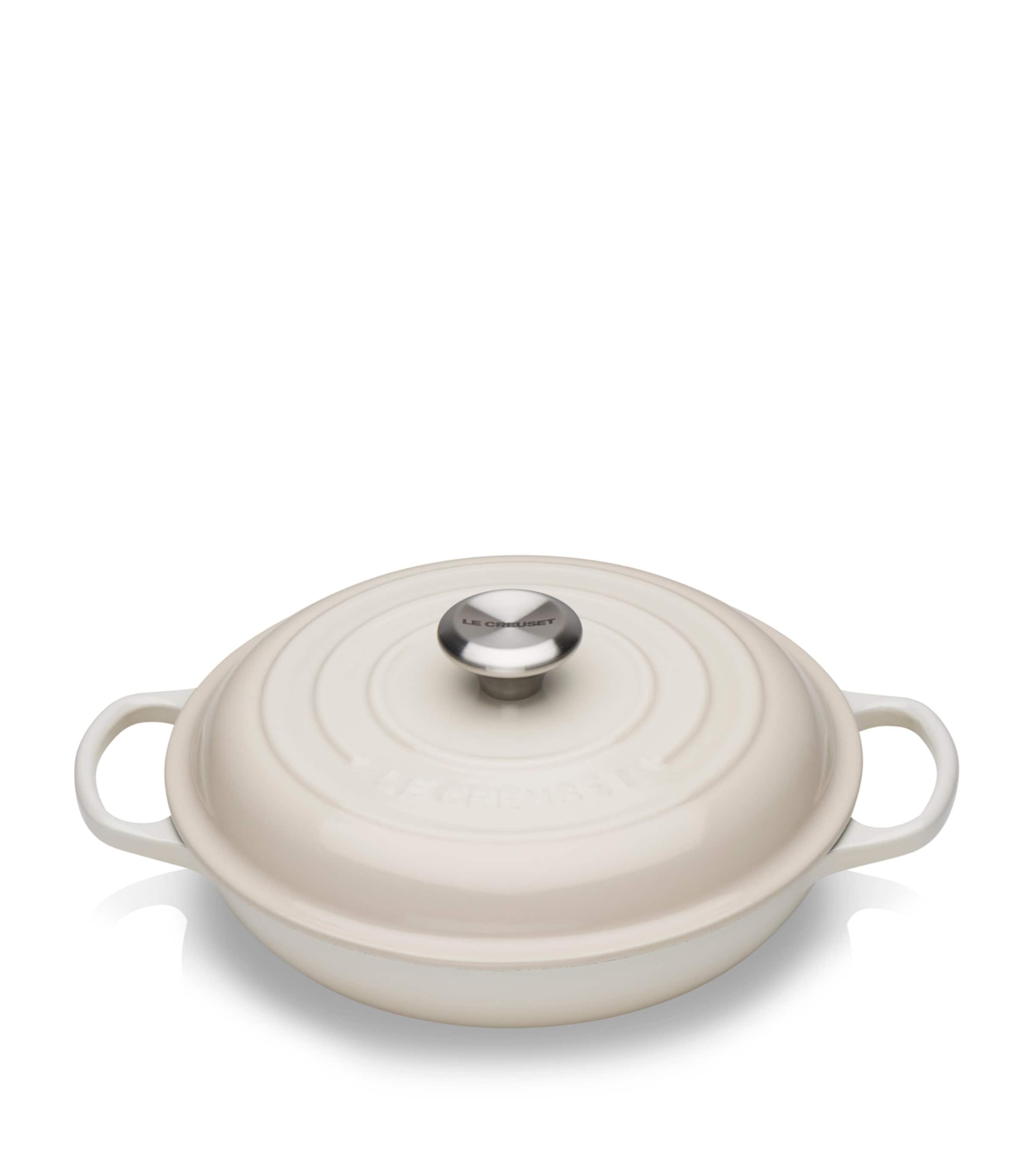 Le Creuset Cast Iron Shallow Round Casserole Dish (26cm) | Kitchenware | Cookware | Casserole Dishes | Designers | Le Creuset