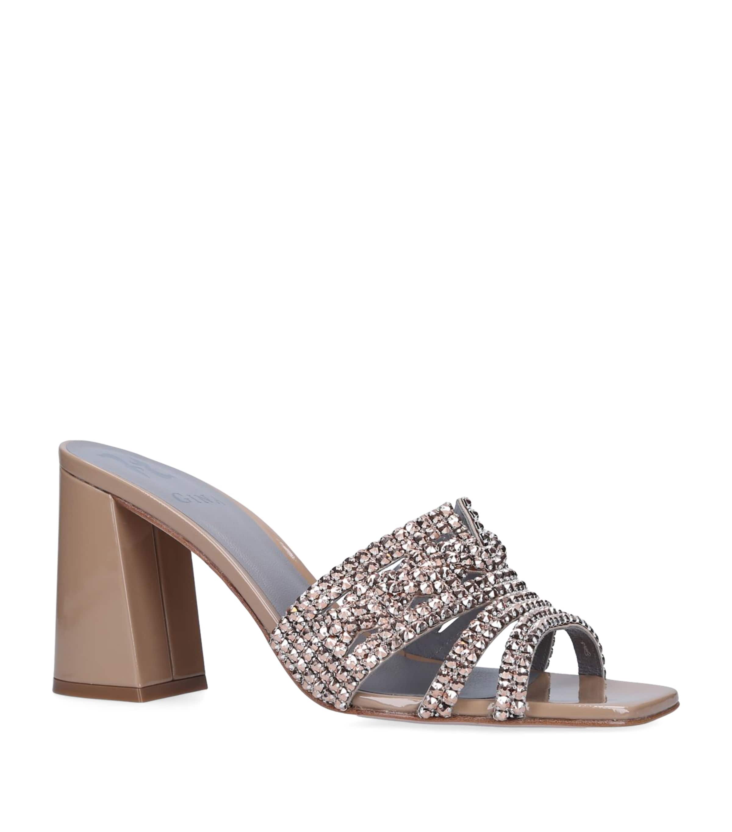 Leather Arizona Mules 85 GOLD Image 3