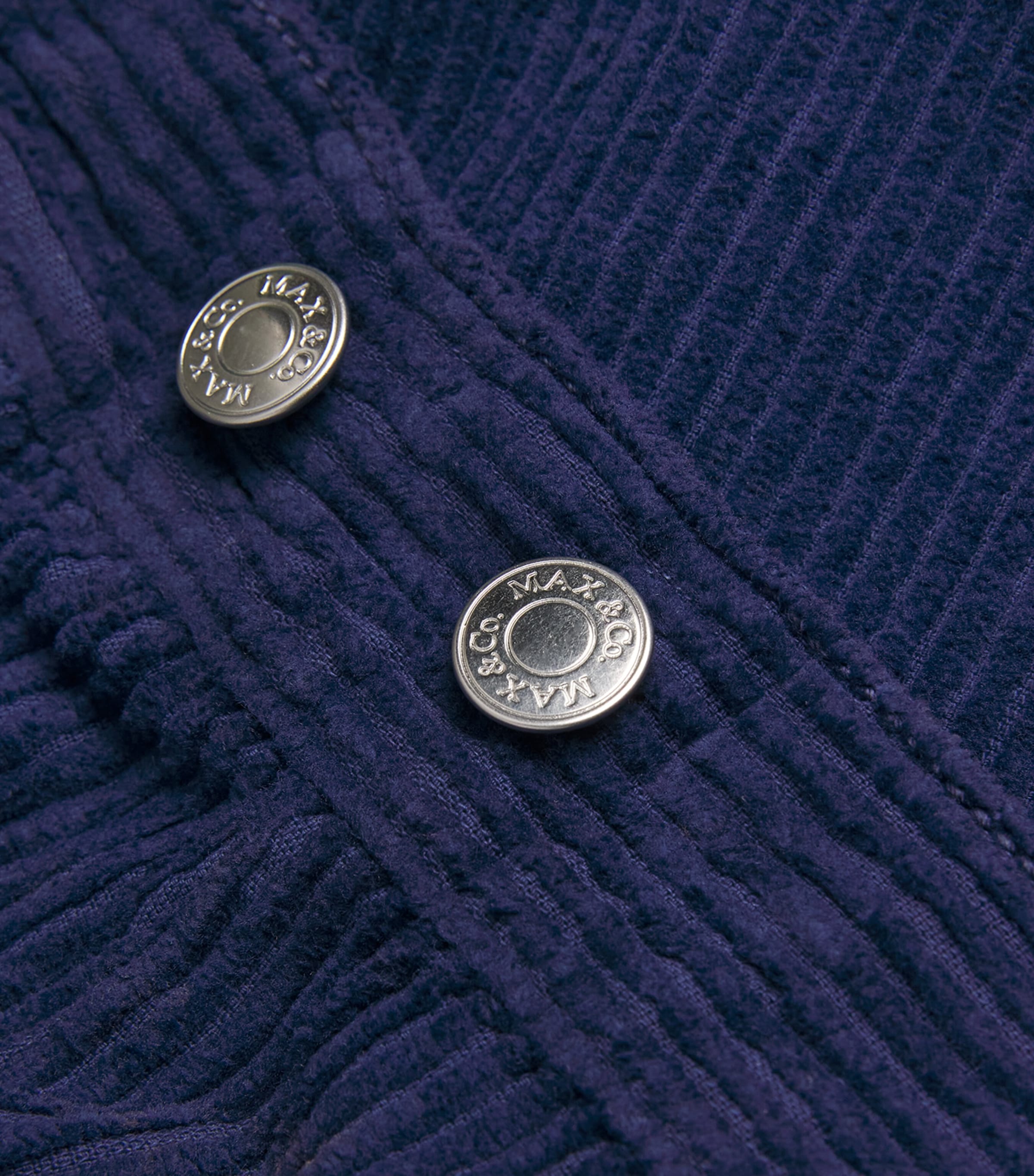 Corduroy Wide-Leg Trousers CHINA BLUE Image 5