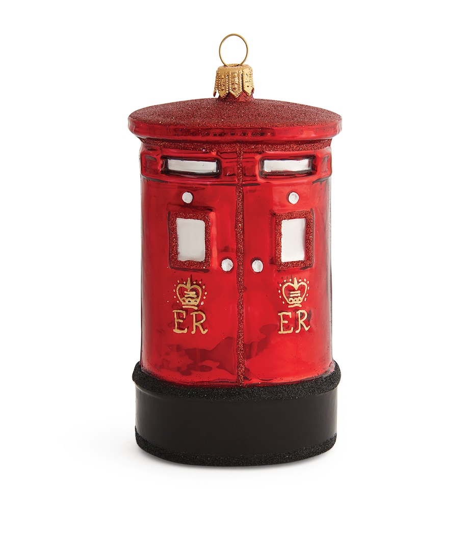Royal Mail Letter Box Tree Decoration RED Image 3