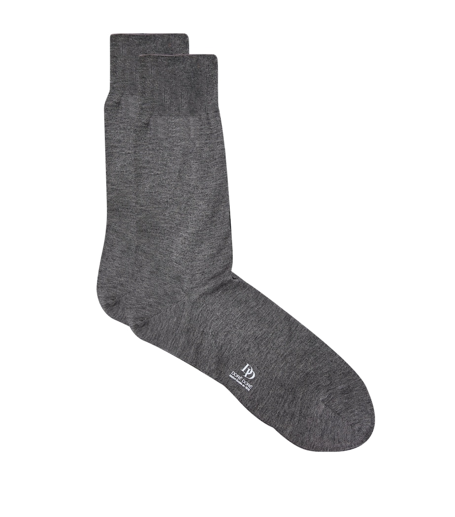 Cotton Socks 12018 - GREY Image 1