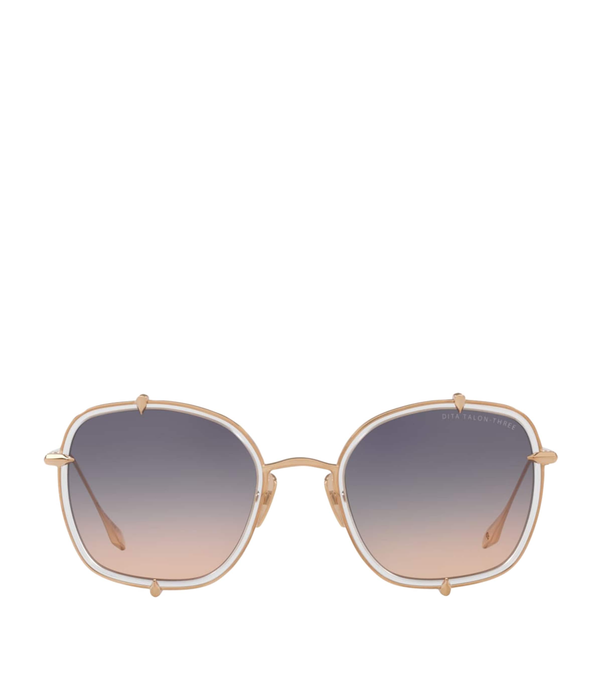 DITA Talon-Three Square Sunglasses Gold Image 1