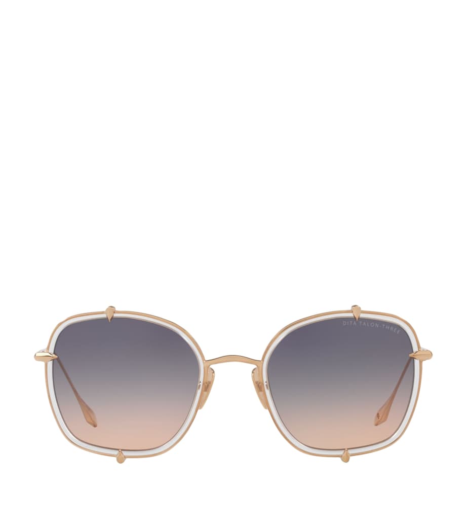 DITA Talon-Three Square Sunglasses Gold Image 1