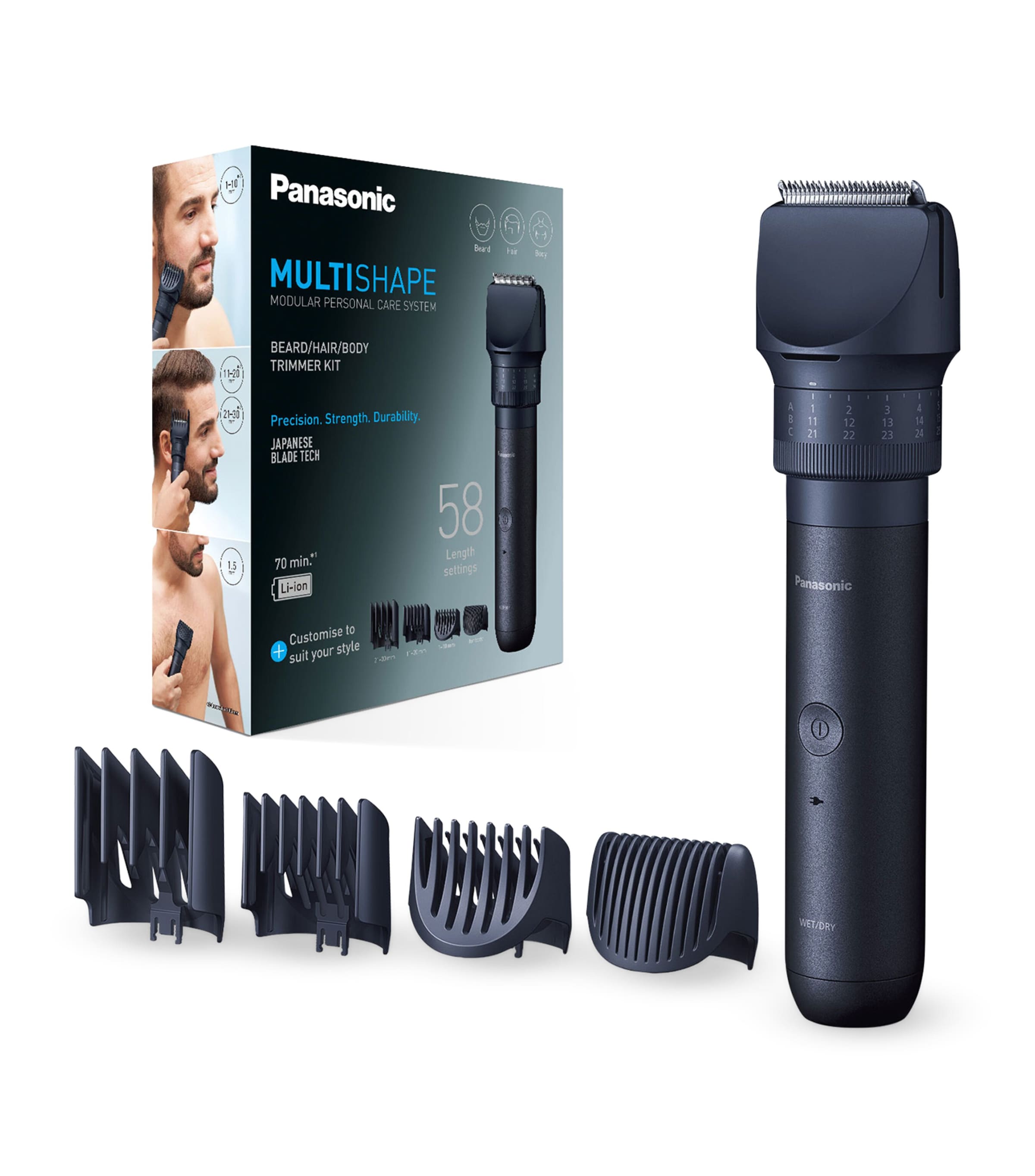 Panasonic Multishape Beard/hair/body Trimmer Kit