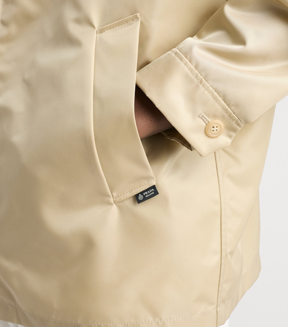 Prada Mens Re-Nylon Jacket Neutral Image 5