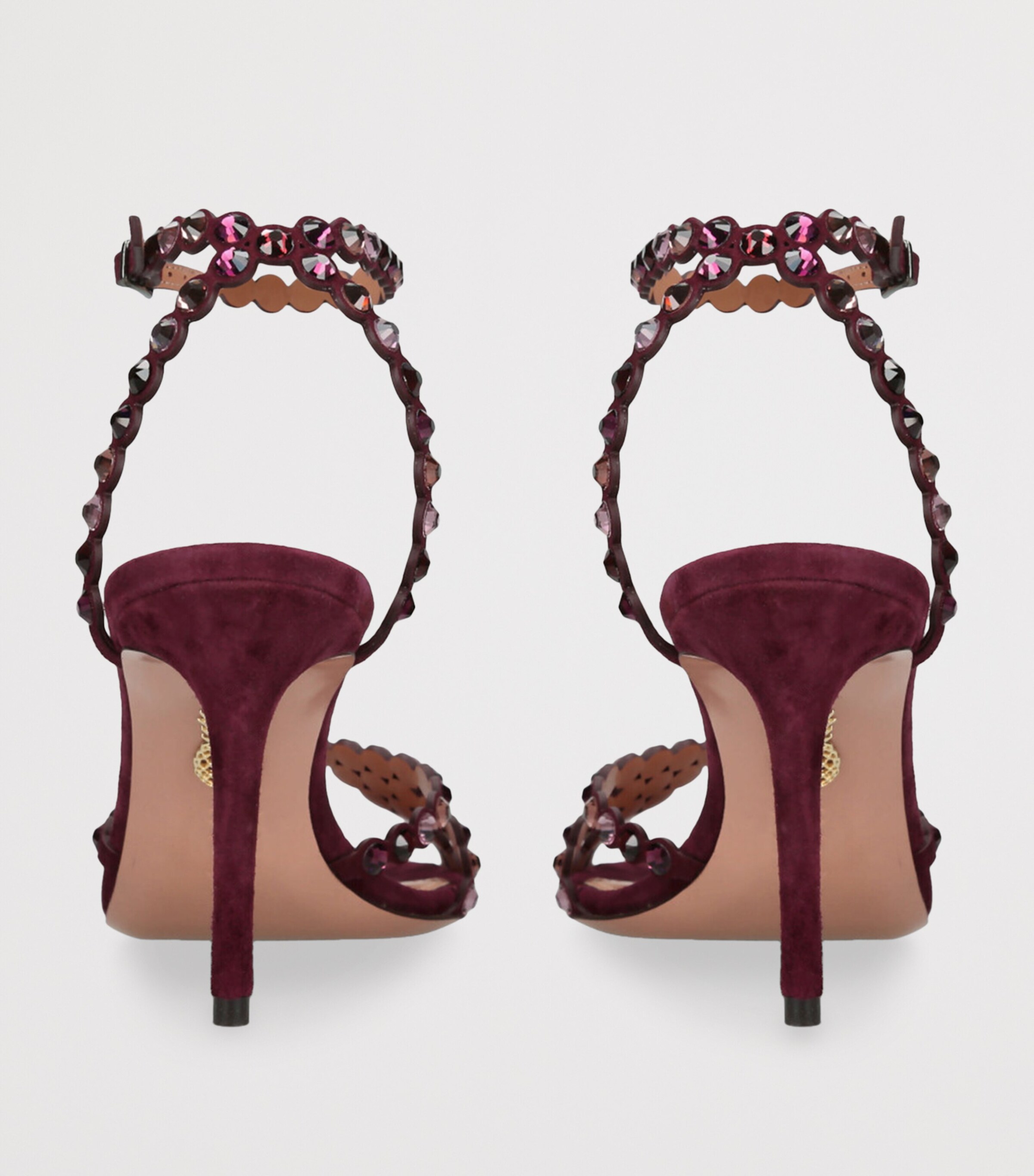 Suede Tequila Sandals 85 PURPLE Image 2