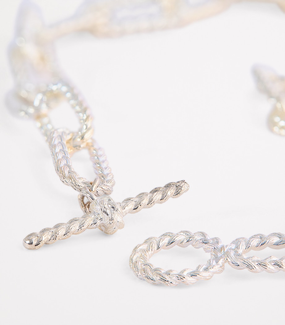 Sterling Silver Link Necklace SILVER (925) Image 6