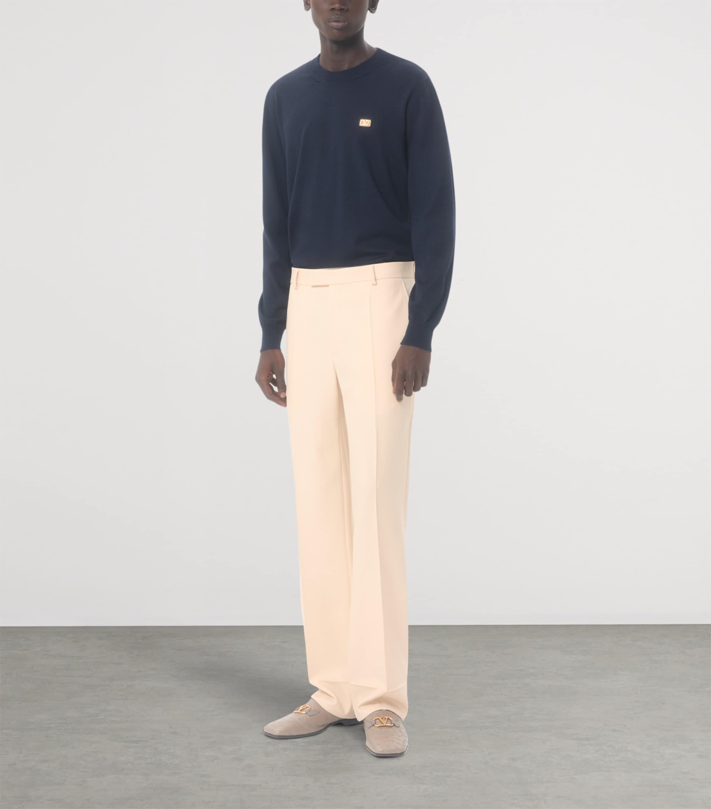 Wool VLogo Sweater 598 Image 5