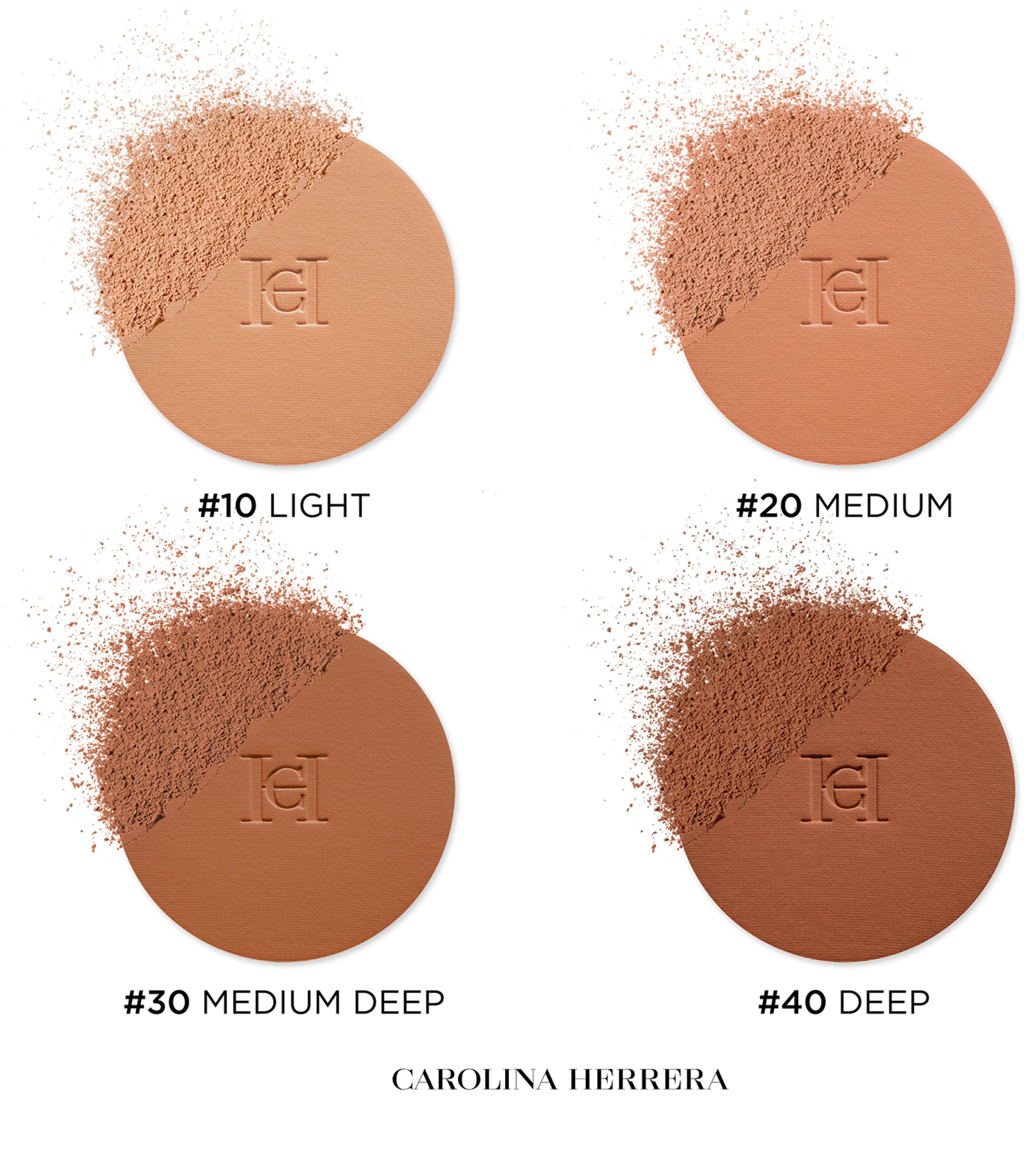 Carolina Herrera Nude Couture Matte Bronzer - Refill Light Image 2