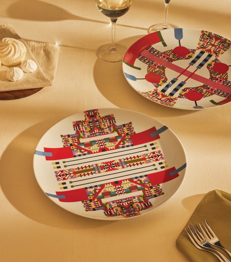 Holyhedrics Dessert Plate (30cm) MULTI Image 3