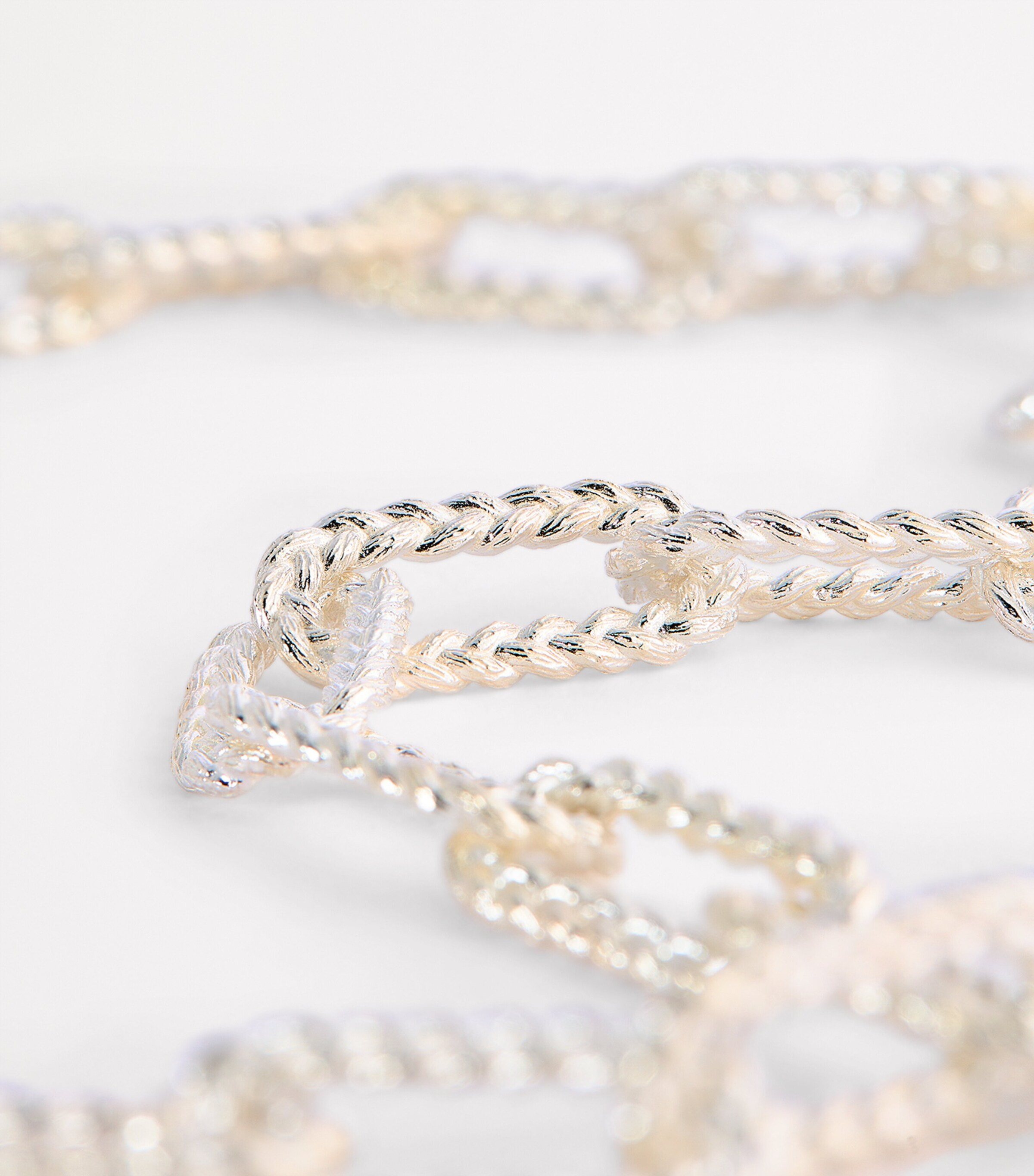 Sterling Silver Link Necklace SILVER (925) Image 5