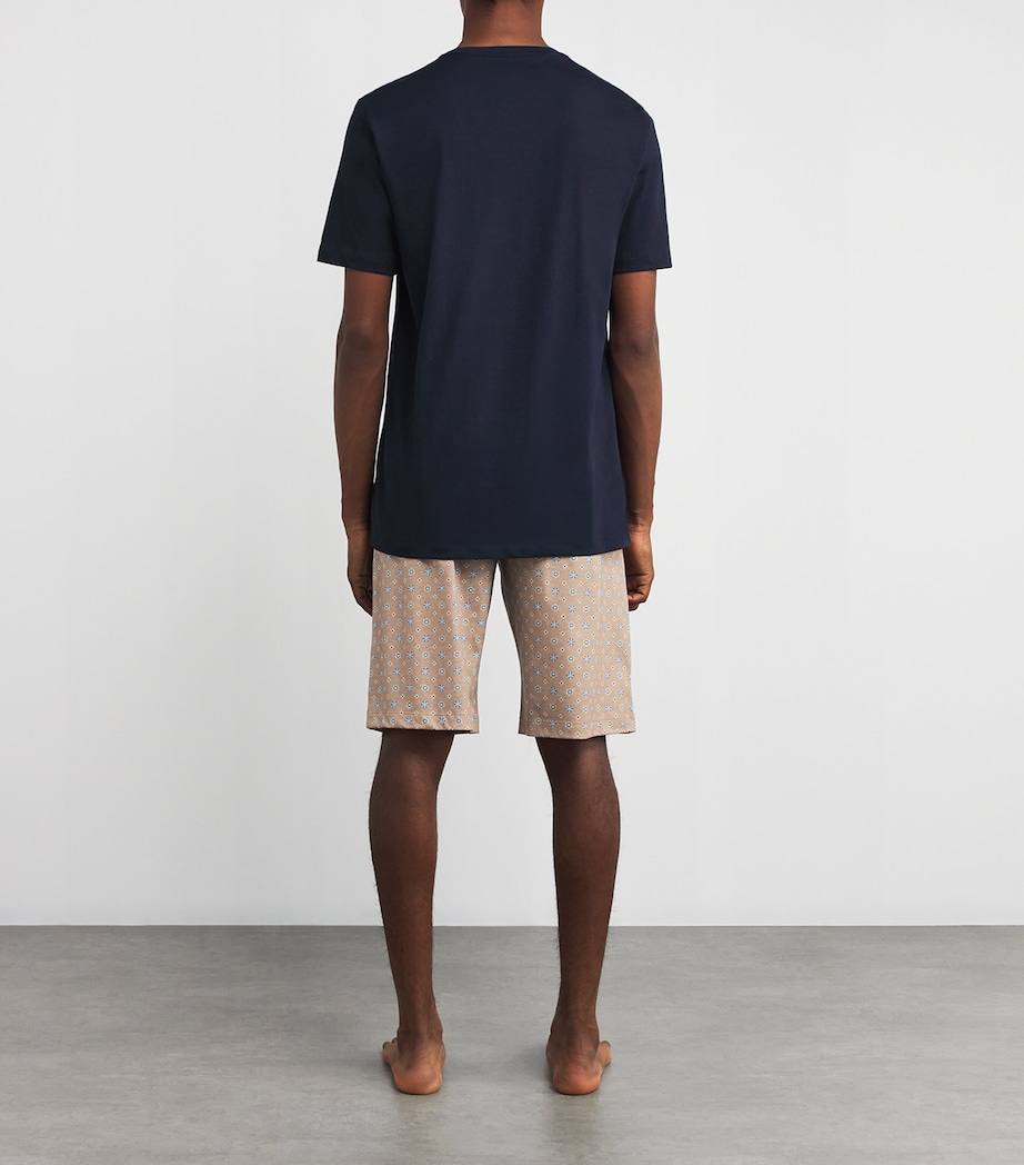 Cotton Night & Day Pyjama Set 3002 SUMMER TIE PRNT Image 3