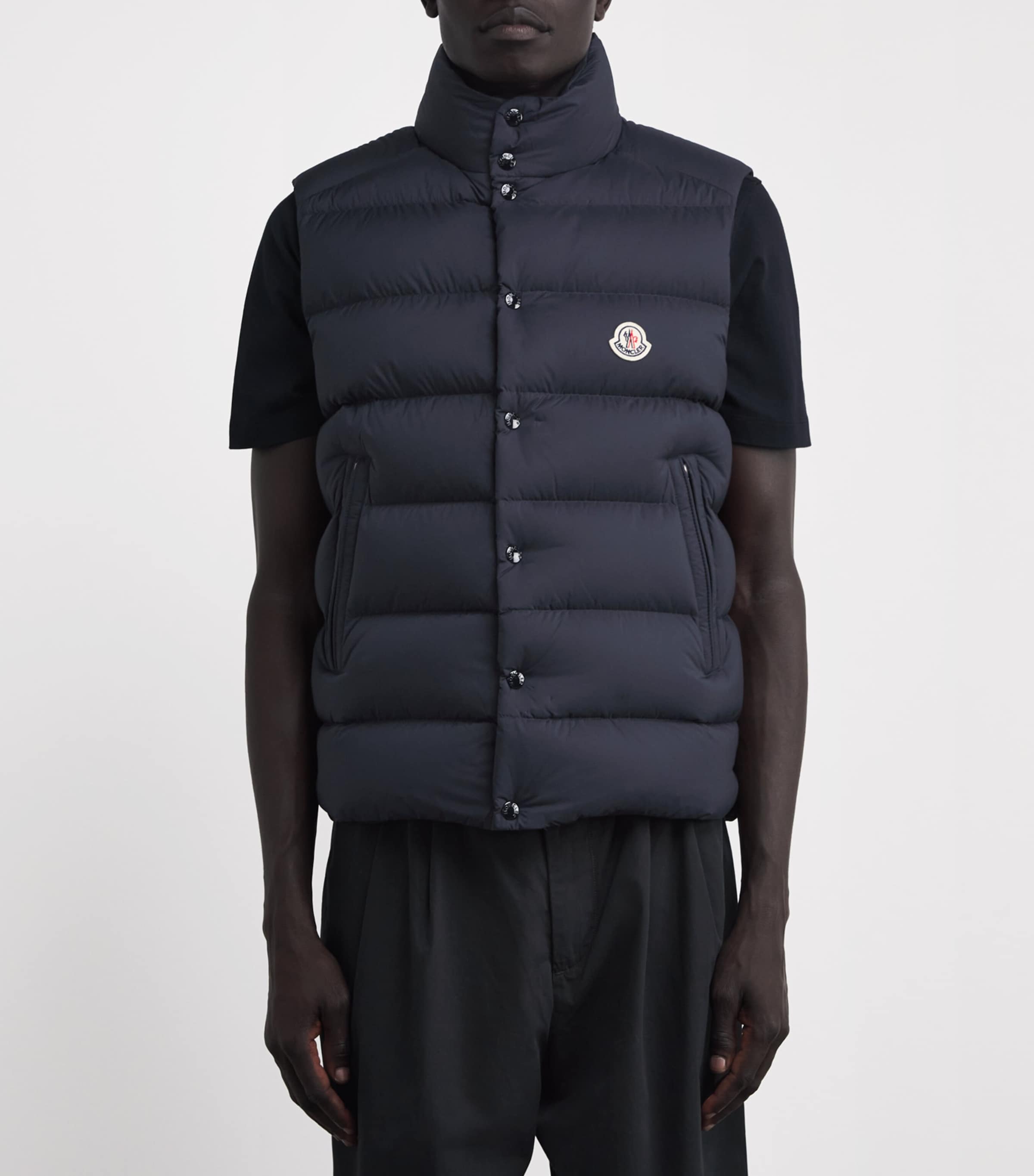 Moncler Down Tibb Padded Gilet | Harrods US