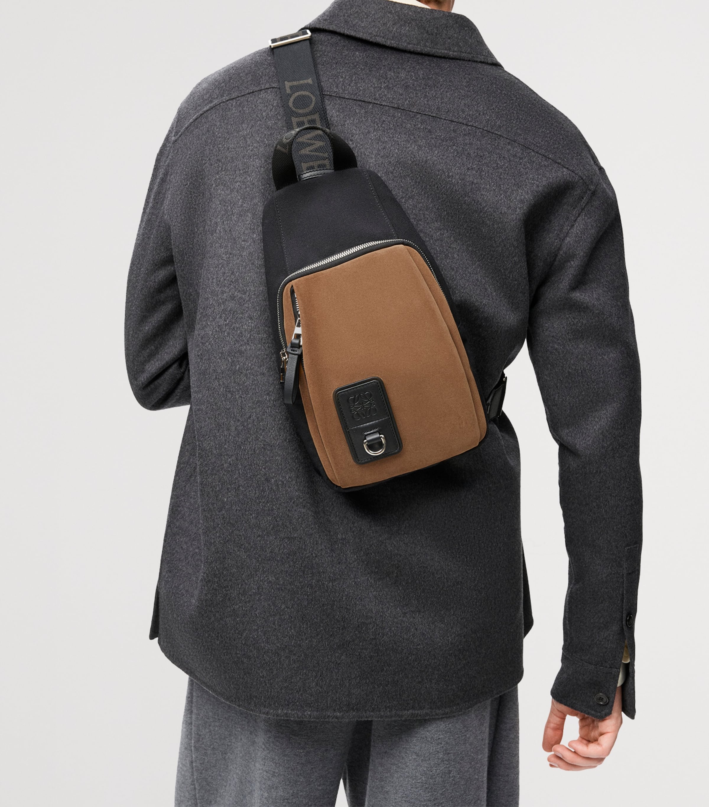 Flex Sling Cross-Body Bag BLACK/DARK GOLD Image 6