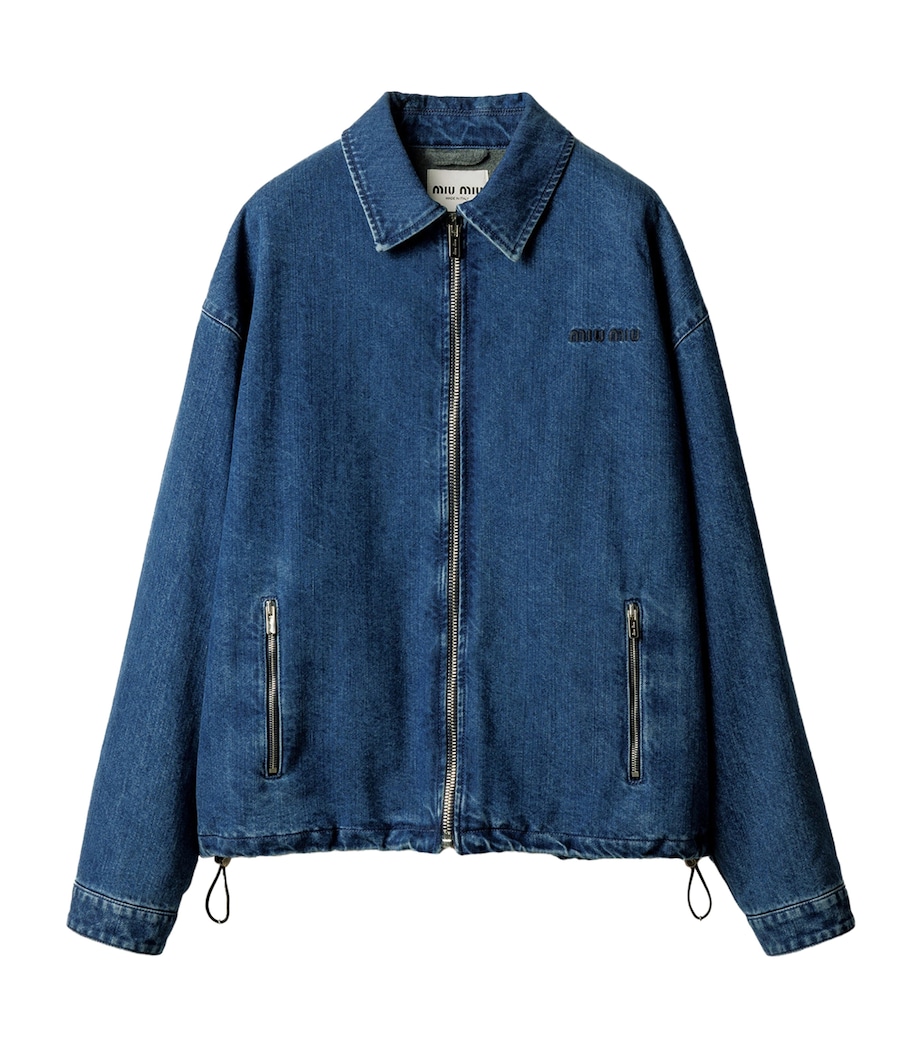 Denim-Cashmere Jacket F0008 Image 1