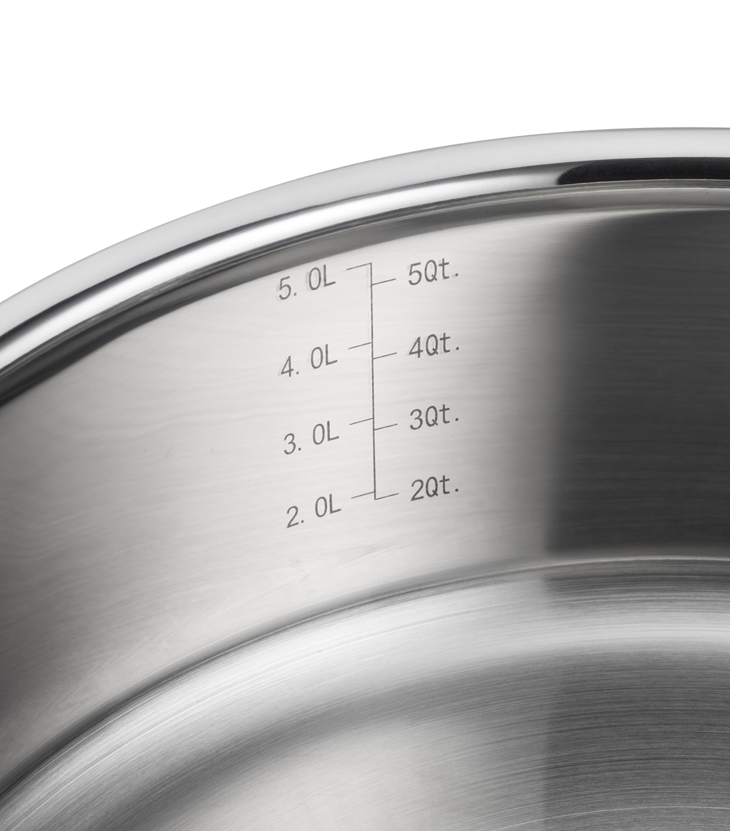 Le Creuset 3-Ply Stainless Steel Sauté Pan (28cm) Steel Image 4