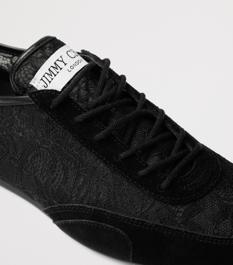 Sunny Lace Low-Top Sneakers V BLACK MIX Image 5