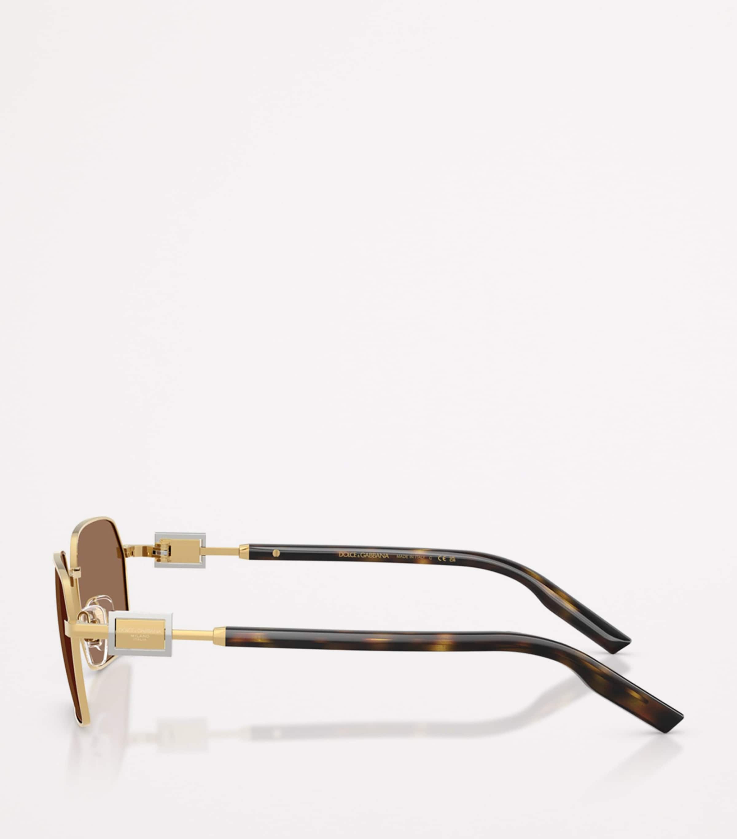 Dolce & Gabbana Wire-Frame Rectangular Sunglasses | Harrods US
