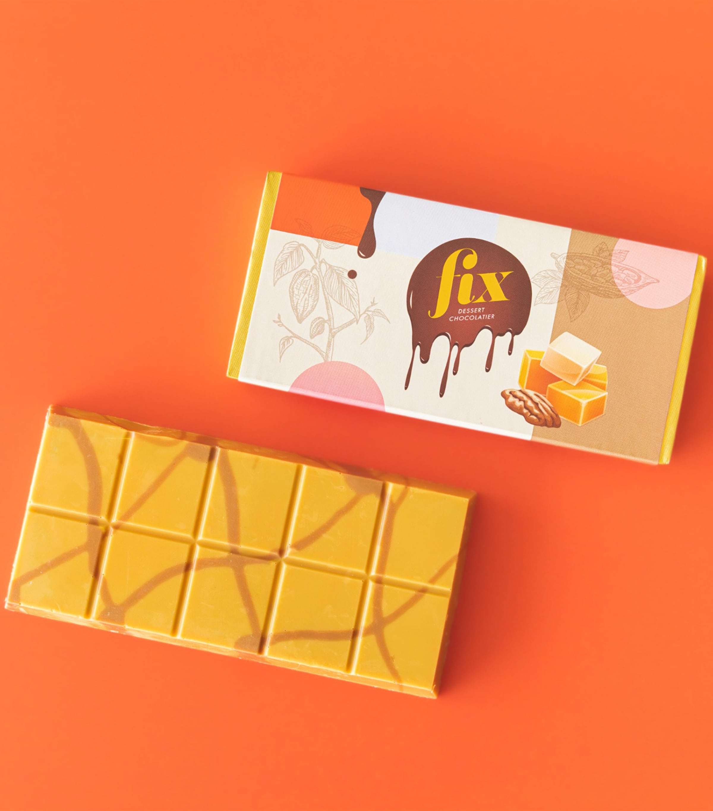 Fix Dessert Chocolatier Catch Me If Pecan Bar (180g) | Harrods US