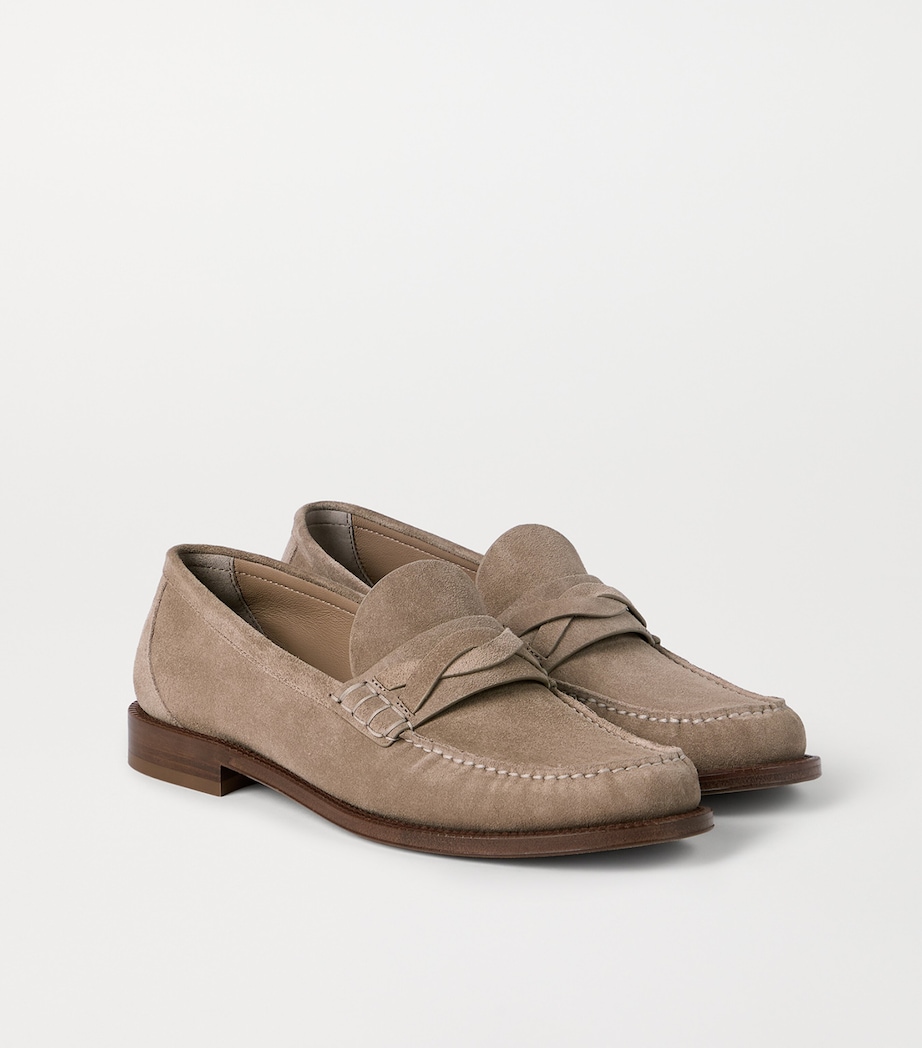 Brunello Cucinelli Suede Loafers Image 3