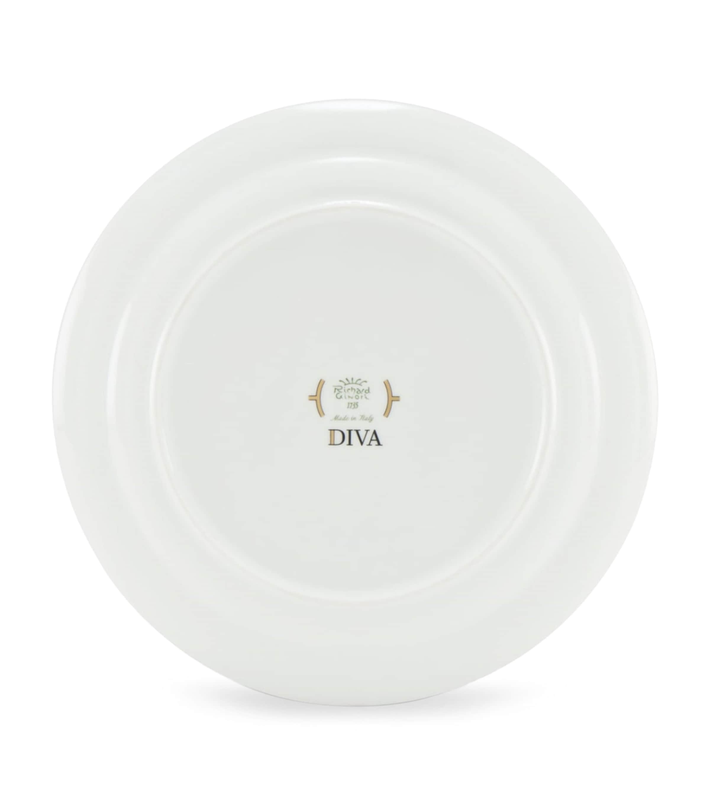 GINORI 1735 Porcelain Colonna Diva Rosa Dinner Plate (27cm) Image 3