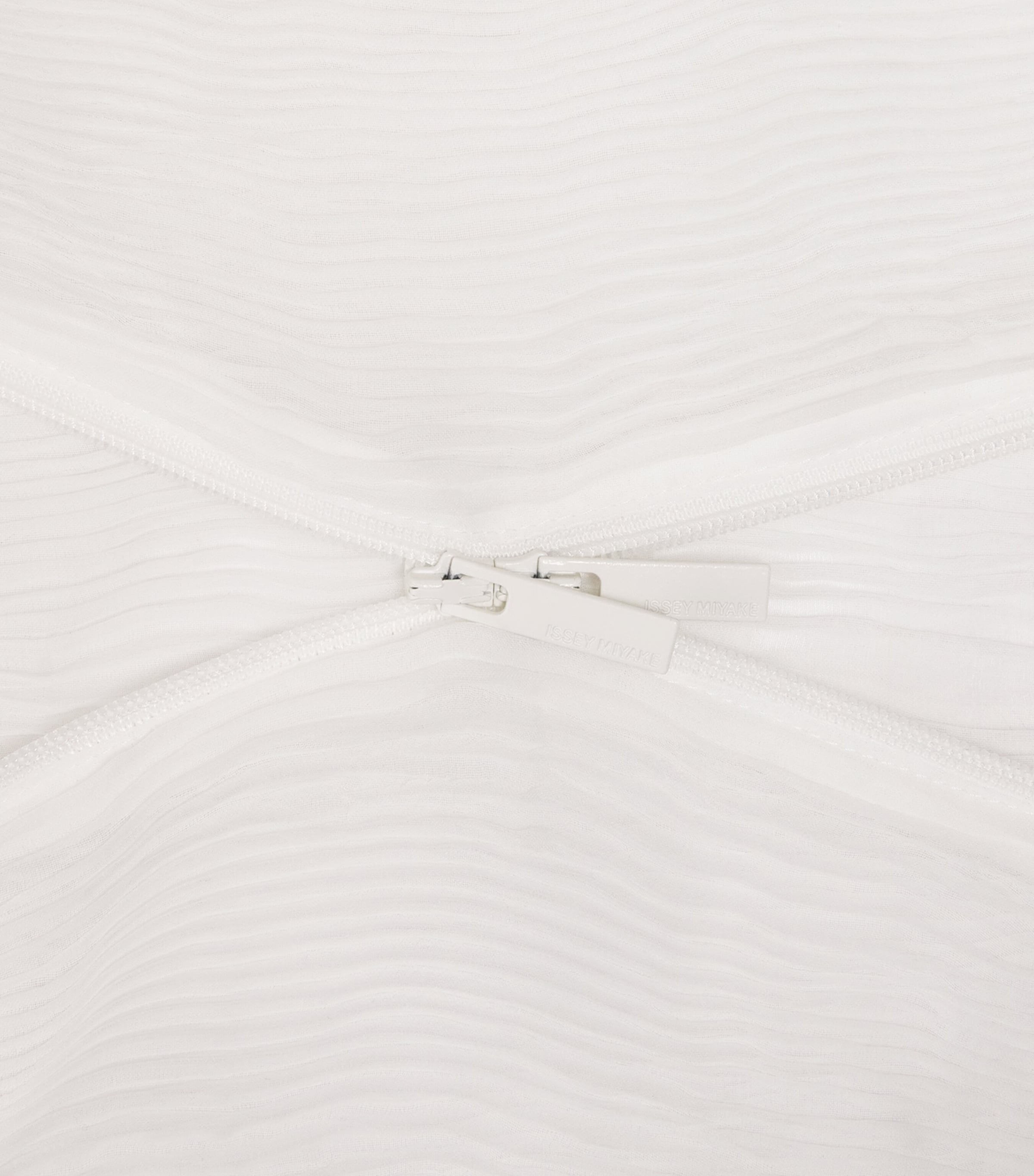 Chiffon Twist Pleats Zip Cardigan 01 Image 5