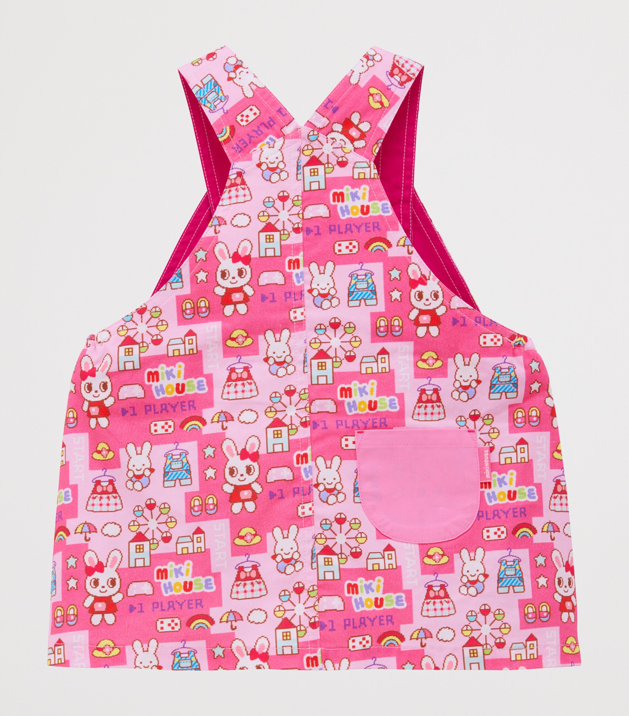 Miki House Pixel-Art Dress (6-24 Months) Image 2