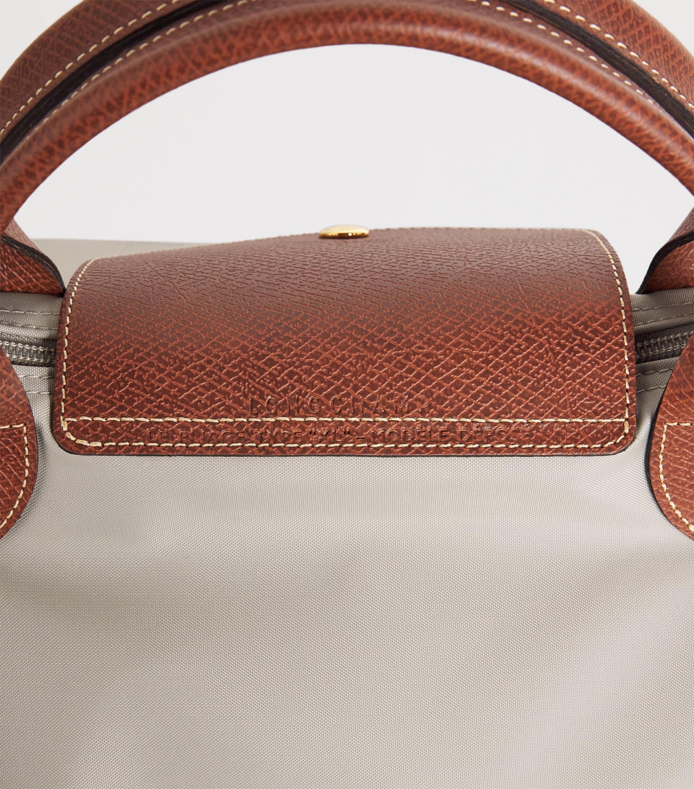 Longchamp Le Pliage Original Travel Bag Pebble Image 4