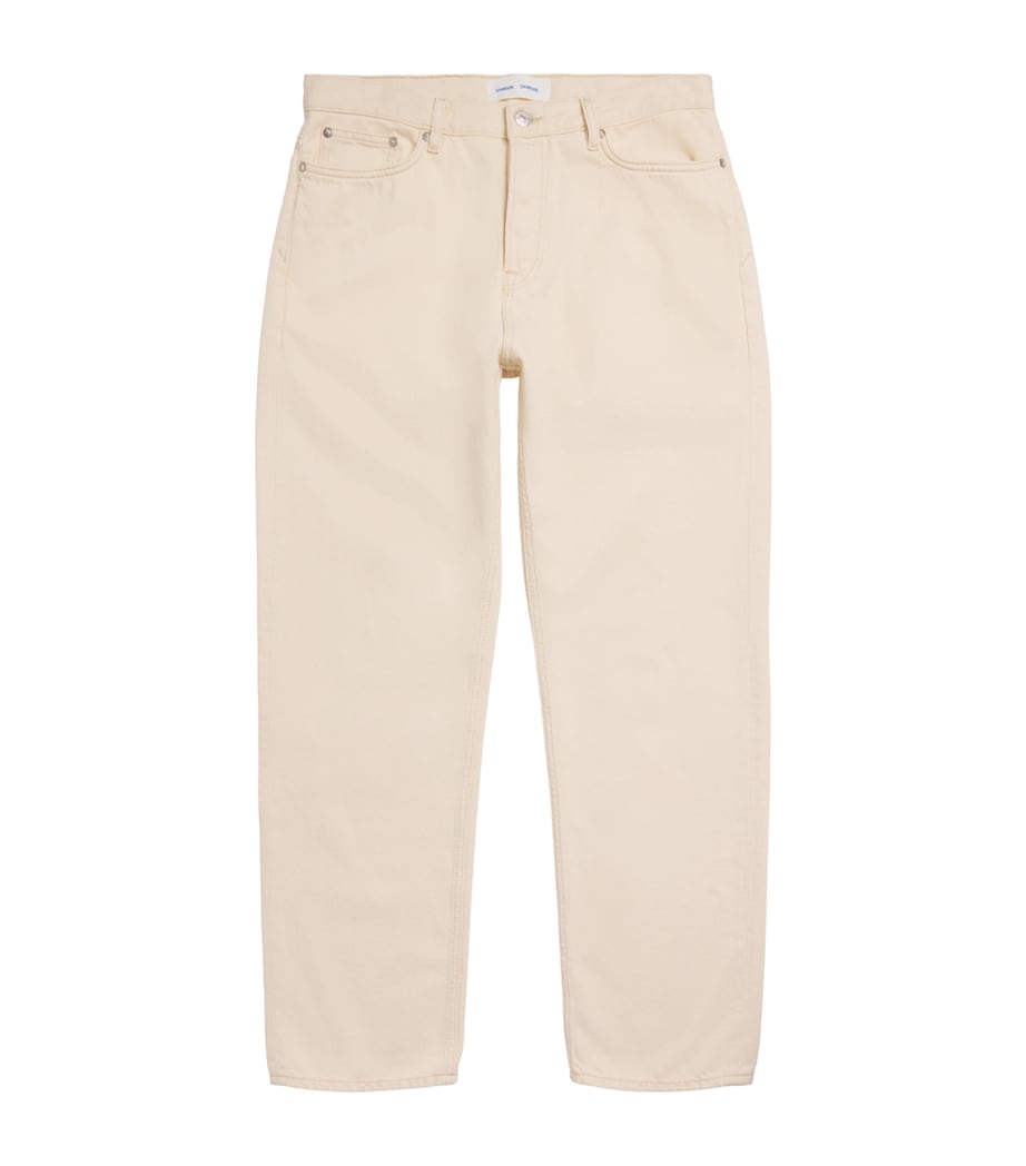 SAMSOE SAMSOE Mens Saeddie Straight Jeans Soft Natural Image 1