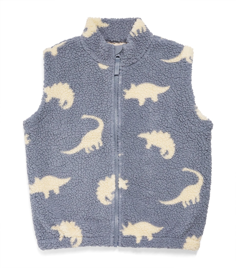 Fleece Jody Gilet (5-10 Years) P10131DINO MIST Image 1