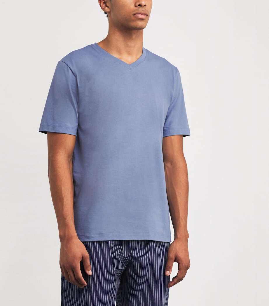 Cotton Night & Day Living T-Shirt 2586 DUSKY AQUA Image 3