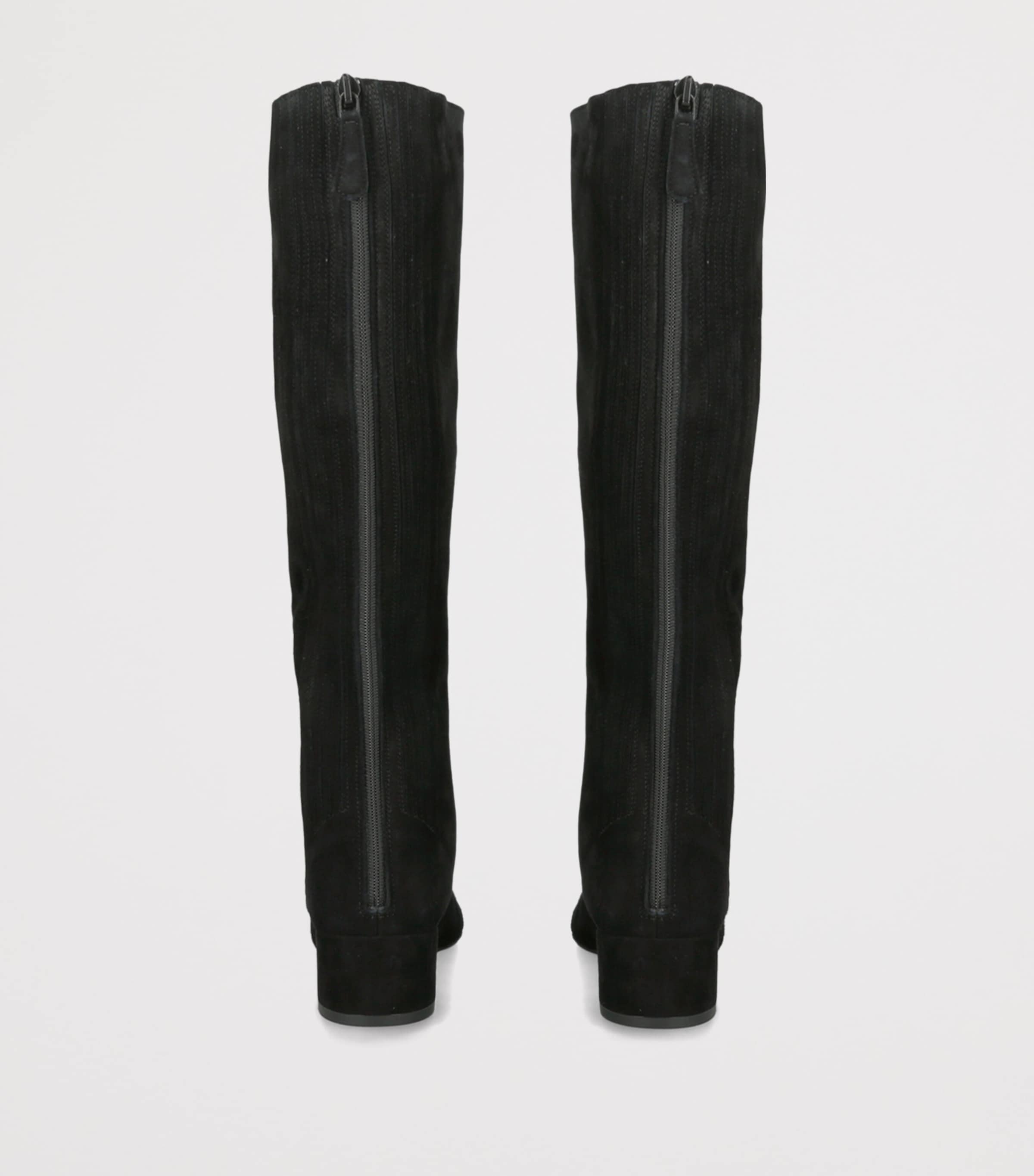 Aquazzura Suede Saint Honor Knee-High Boots 35 Black Image 3