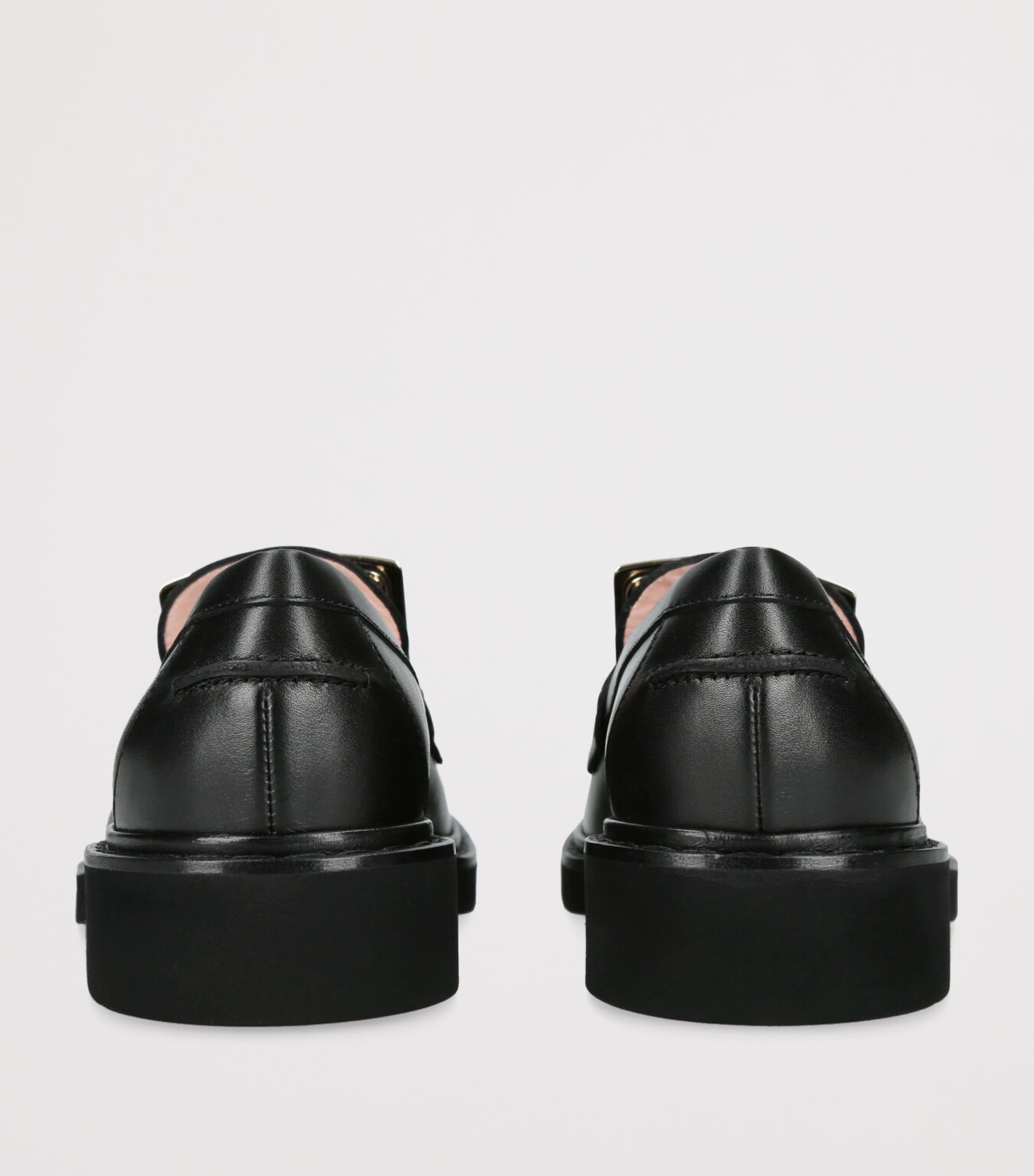 Leather Viv' Rangers Loafers BLK/OTHER Image 2