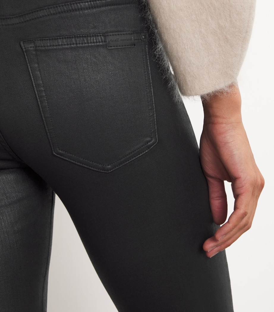 Coated Bootcut Soho Jeans BLACK Image 6