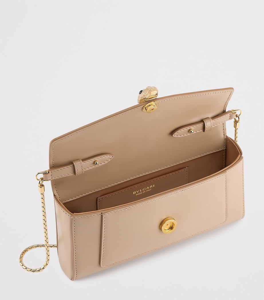 Bvlgari Serpenti Forever Cross-Body Phone Bag Beige Medium Image 2