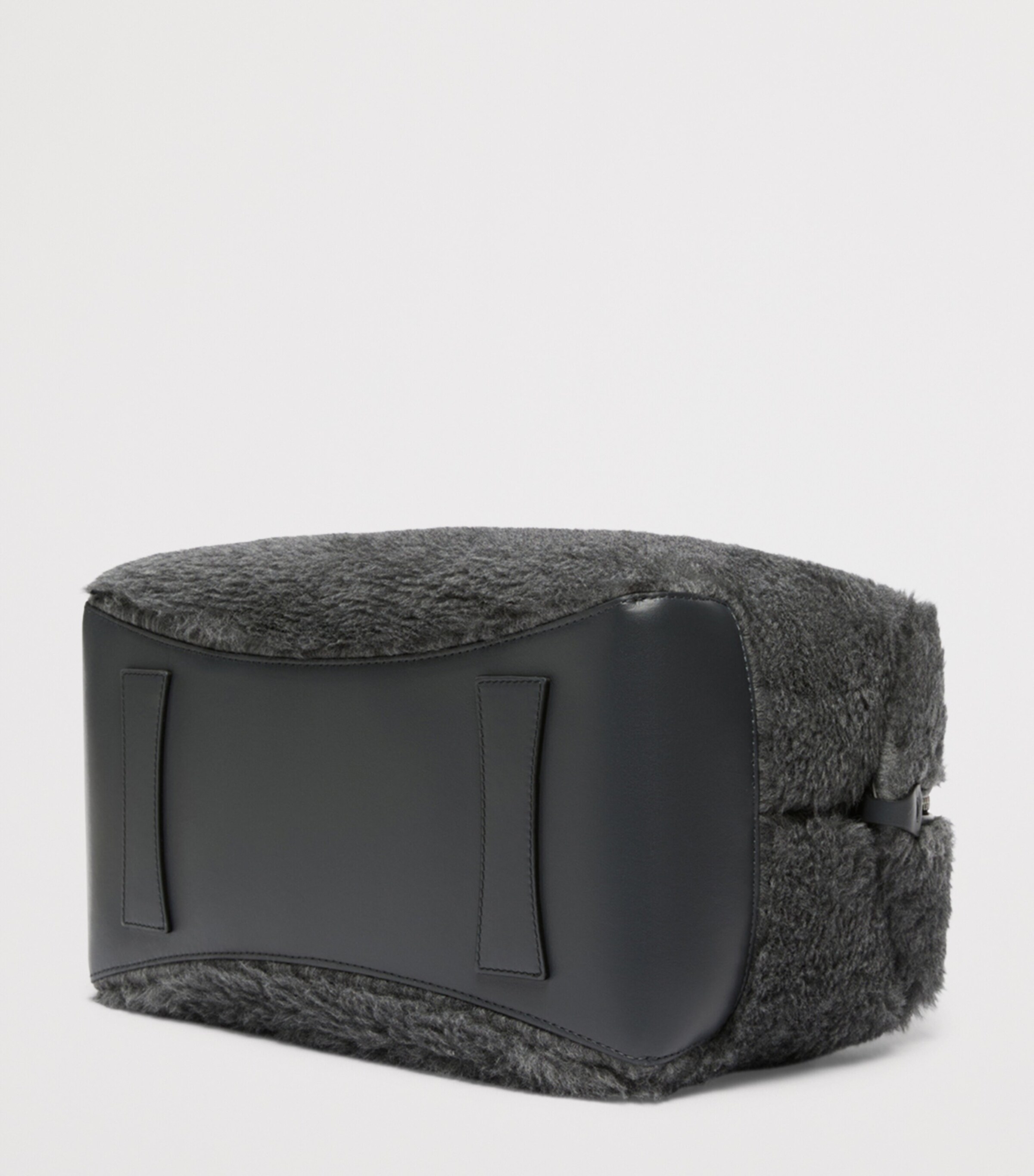 Max Mara Teddy Top-Handle Bag Medium Grey Image 5