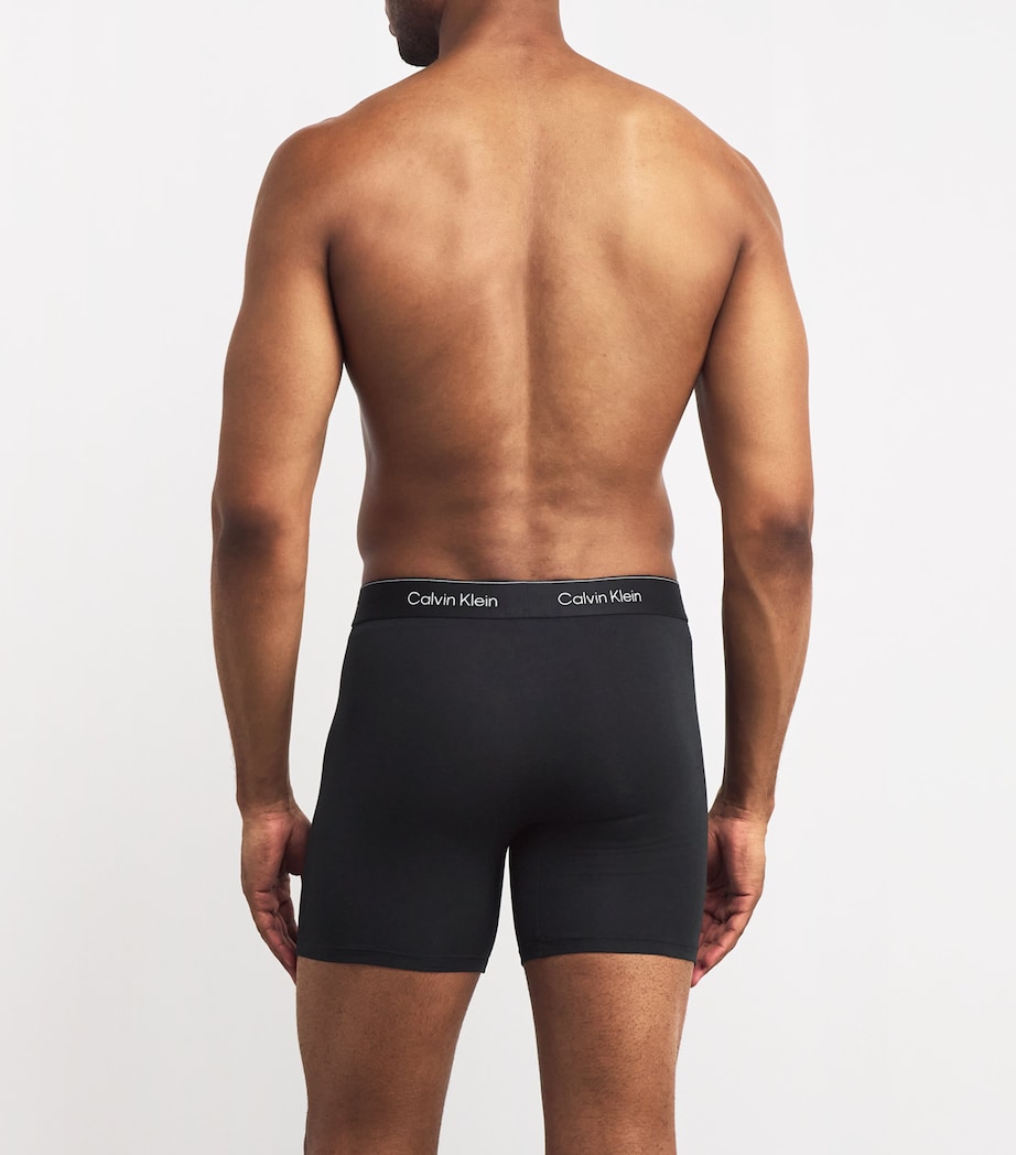 Stretch-Cotton Trunks (Pack of 3) TM6-BLACK Image 3