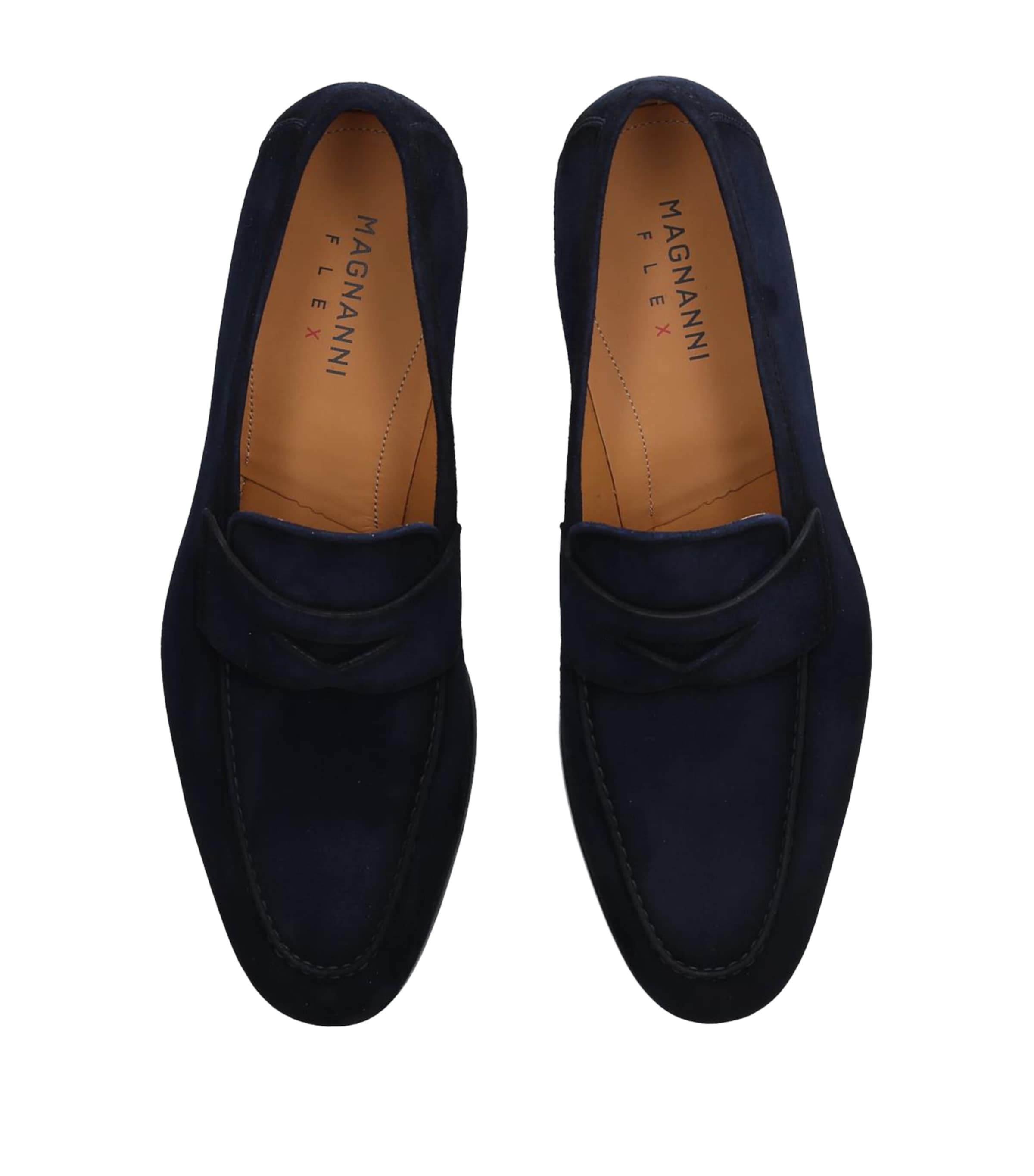 Suede Delos Dress Loafers BLUE Image 4