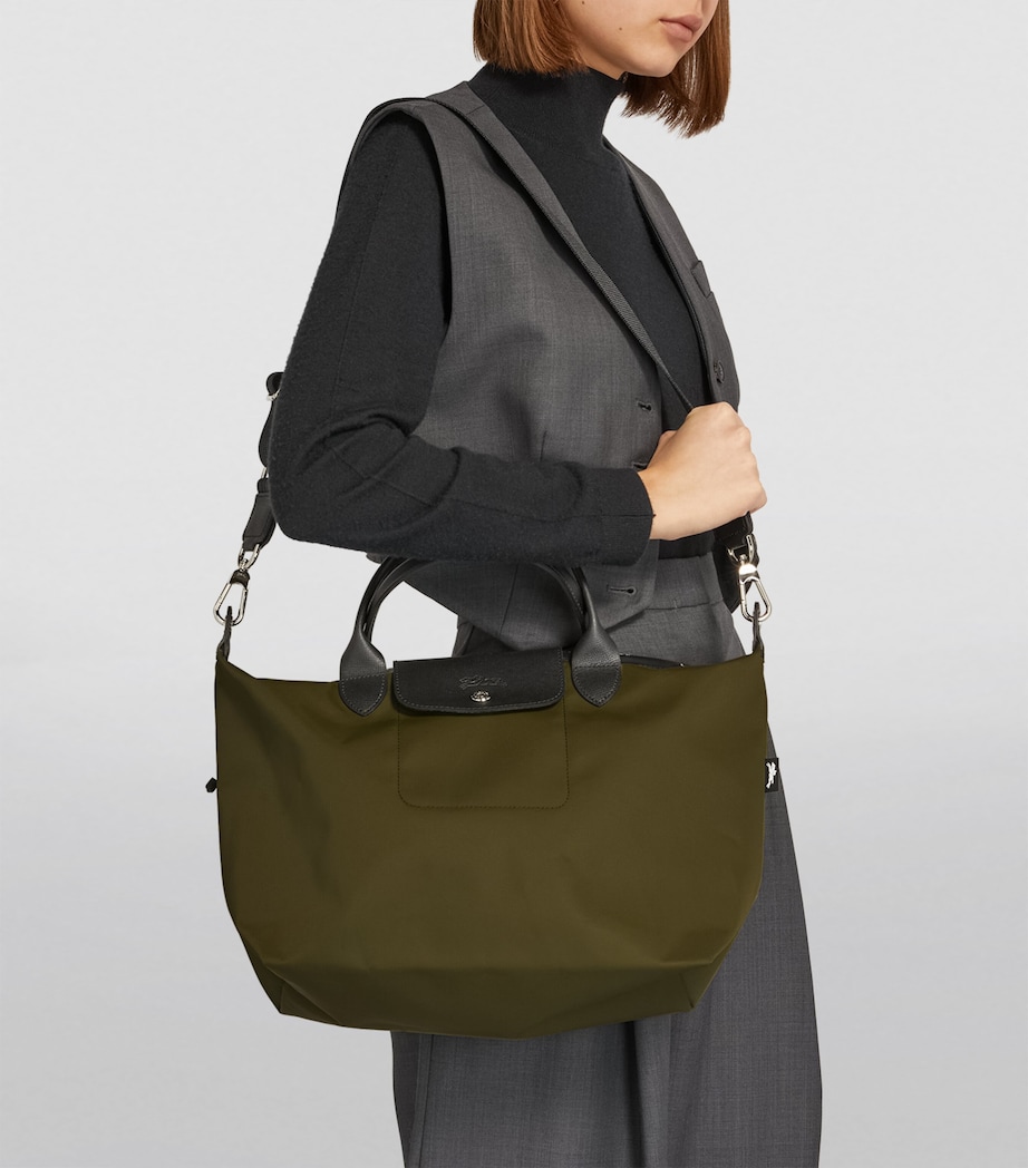 Large Le Pliage Energy Handbag 892 KHAKI Image 4